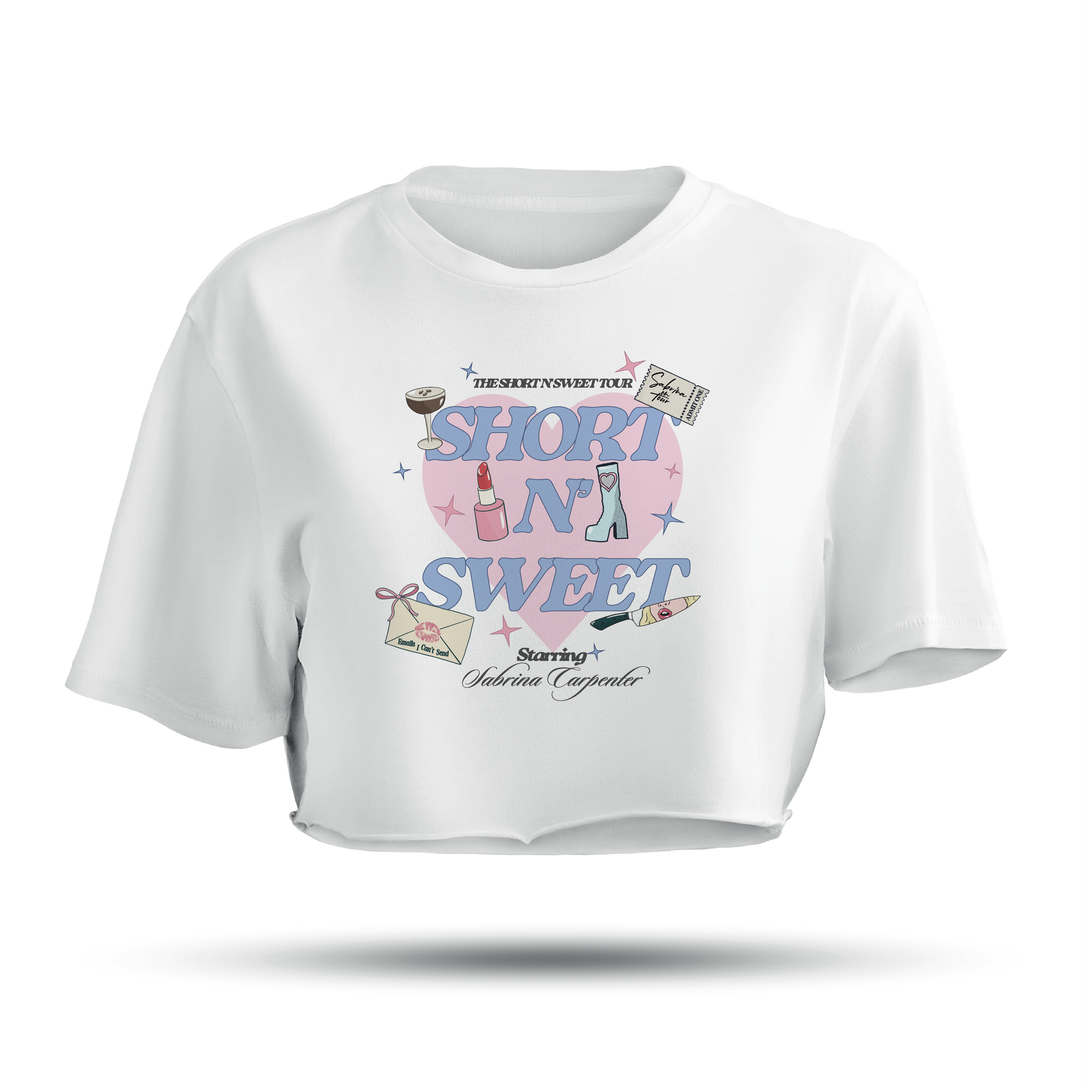 Short n Sweet Tour Cropped T-shirt