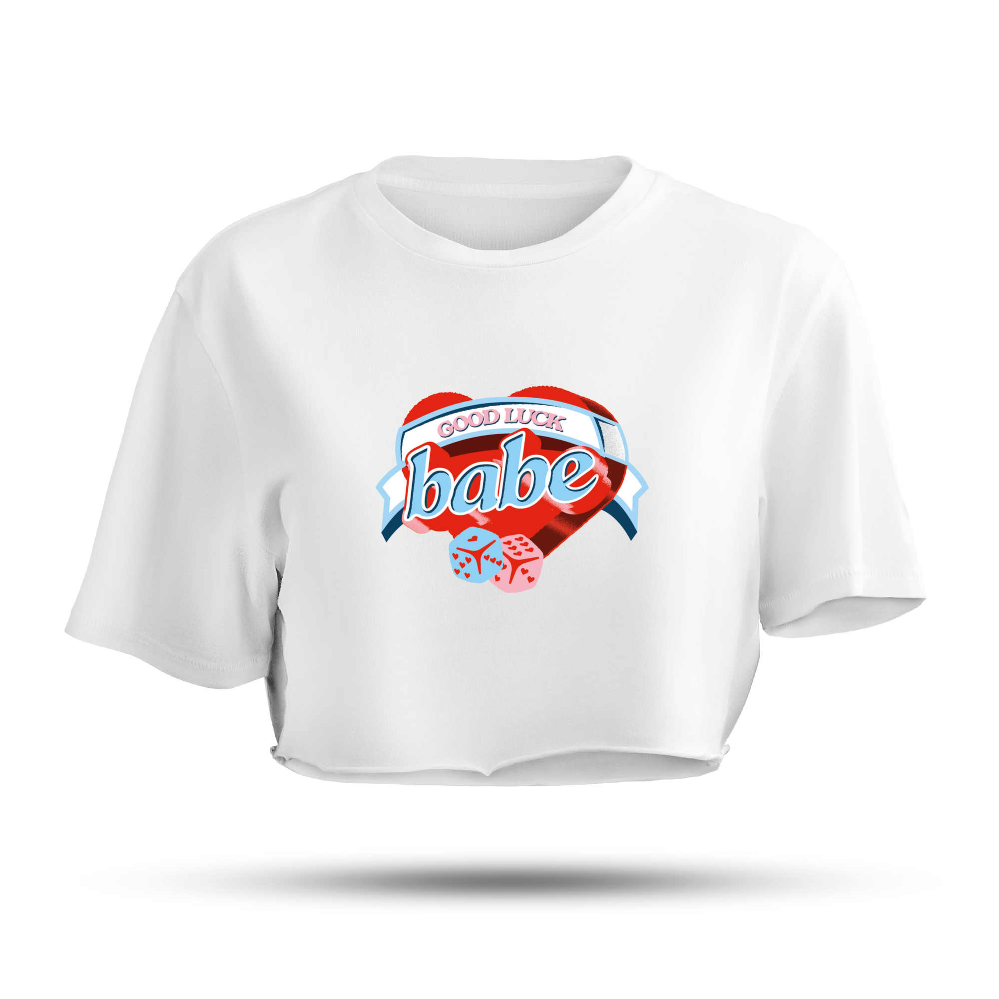 Good Luck Babe Cropped T-Shirt