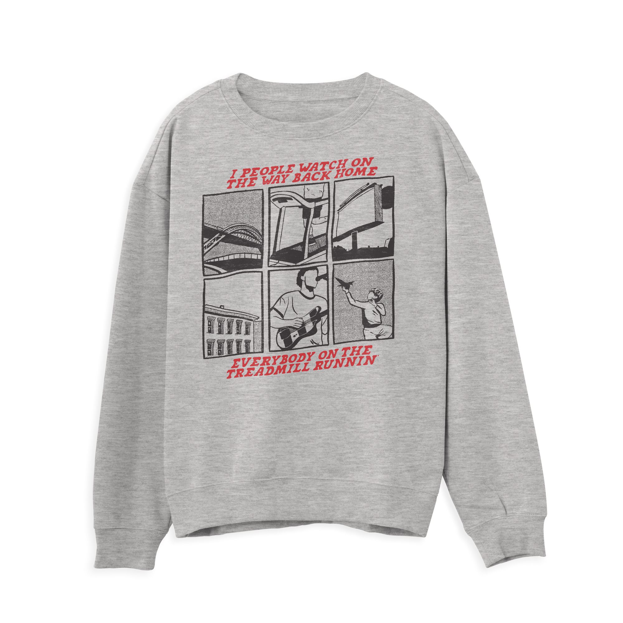 People Watching Sweatshirt