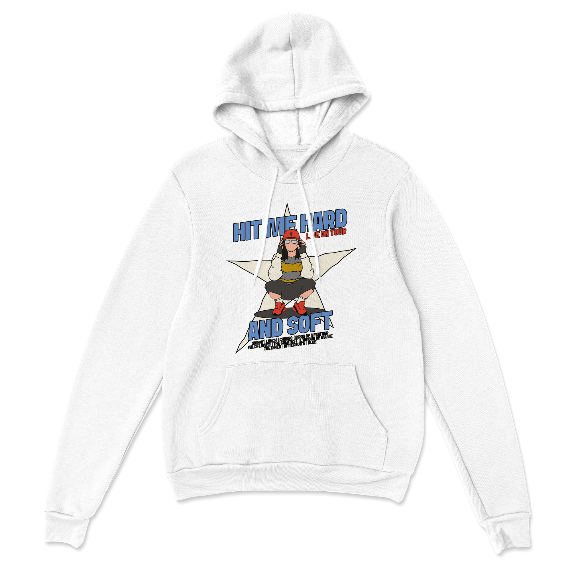 Hit Me Hard and Soft Hoodie