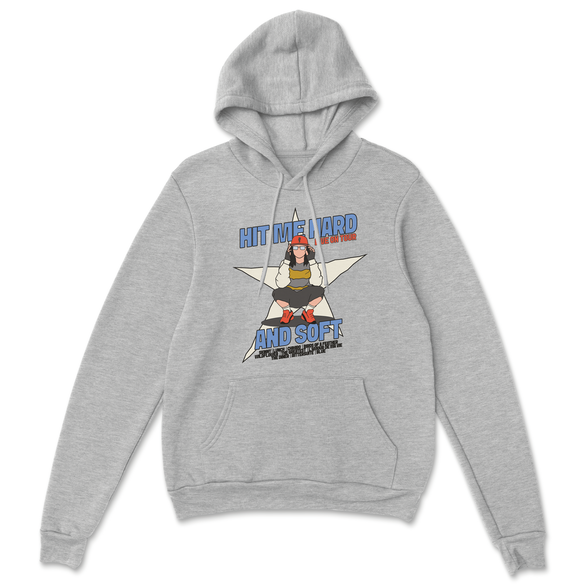 Hit Me Hard and Soft Hoodie