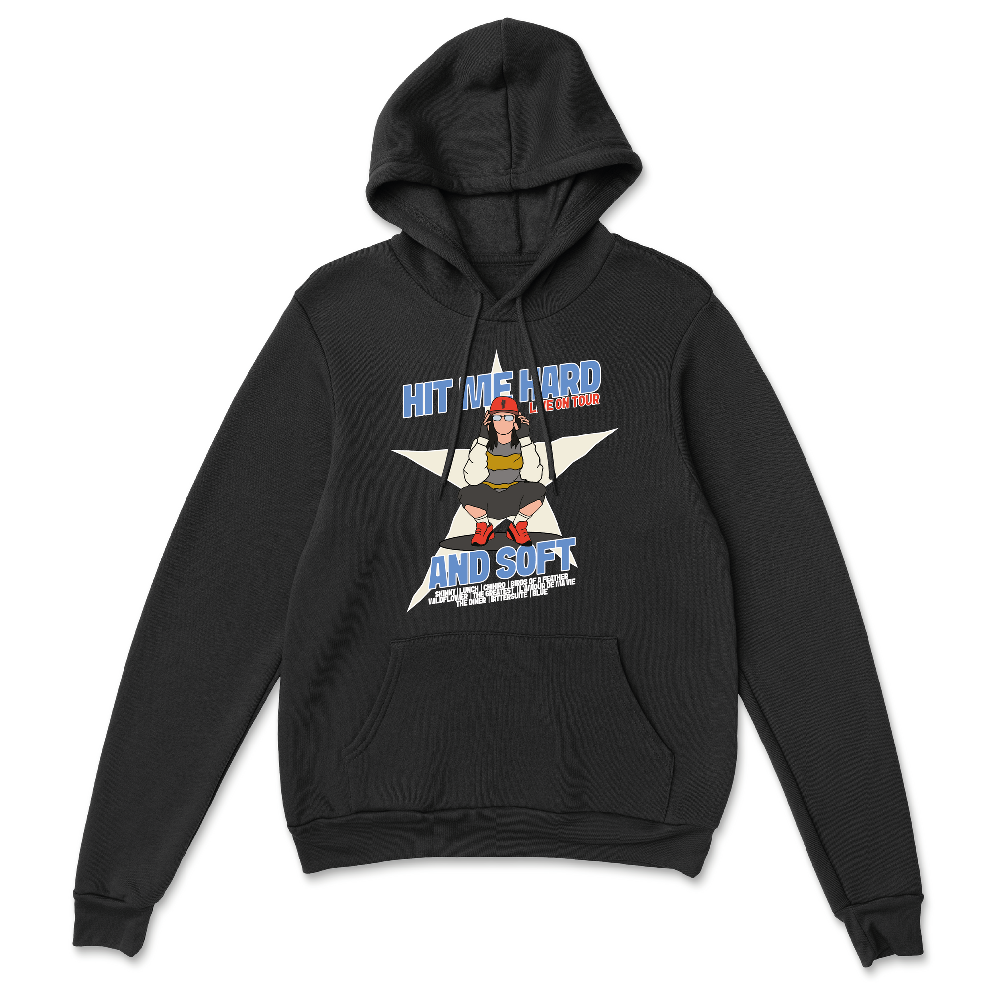 Hit Me Hard and Soft Hoodie