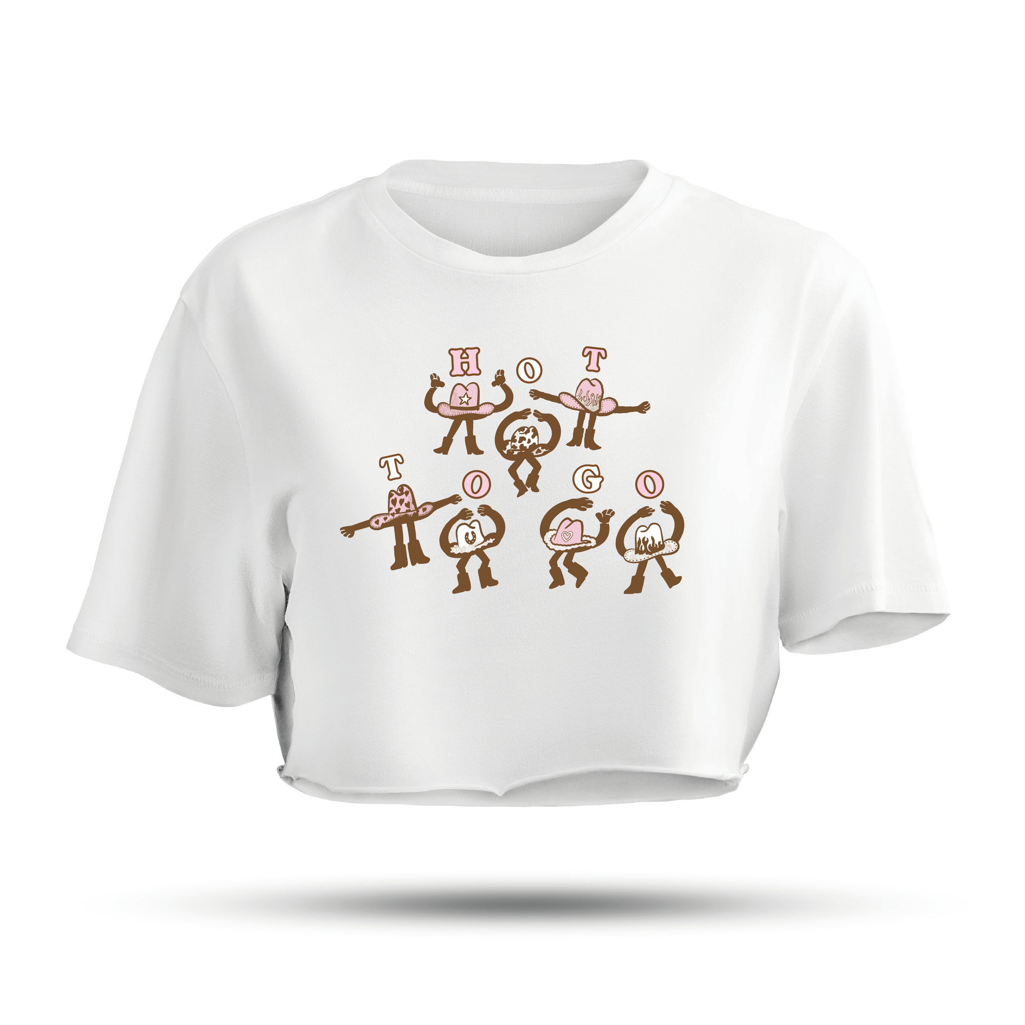 Hot To Go Cropped T-Shirt