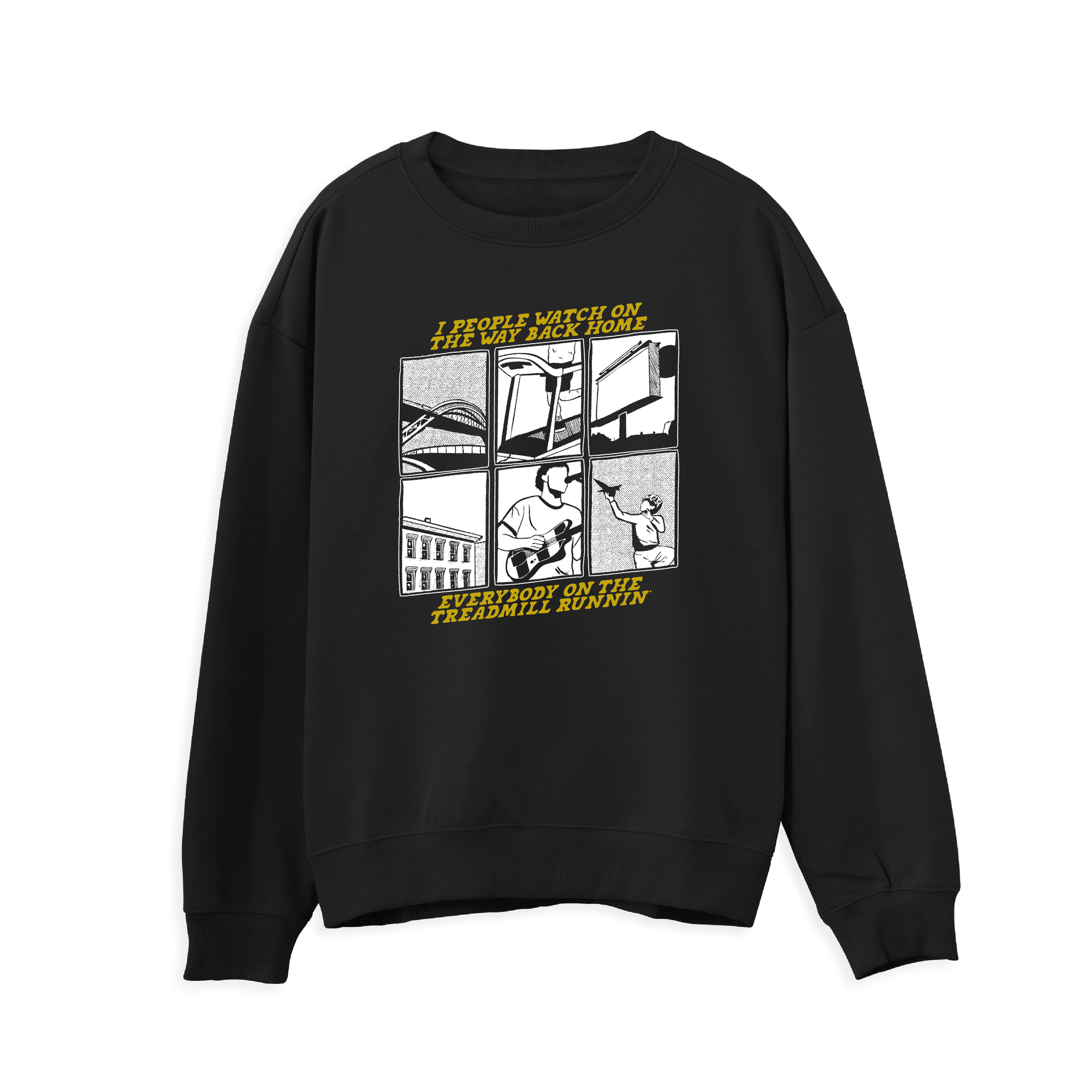 People Watching Sweatshirt
