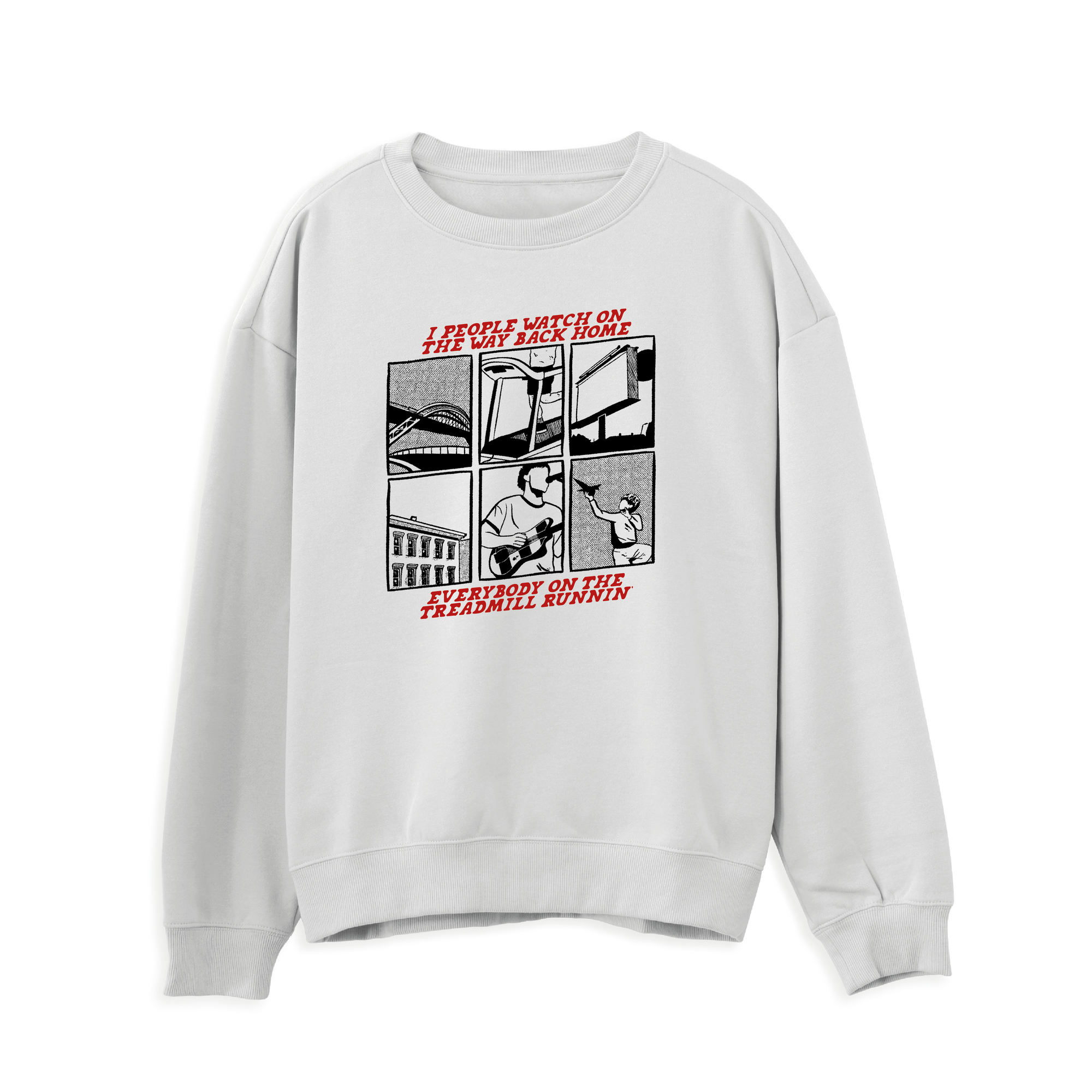 People Watching Sweatshirt