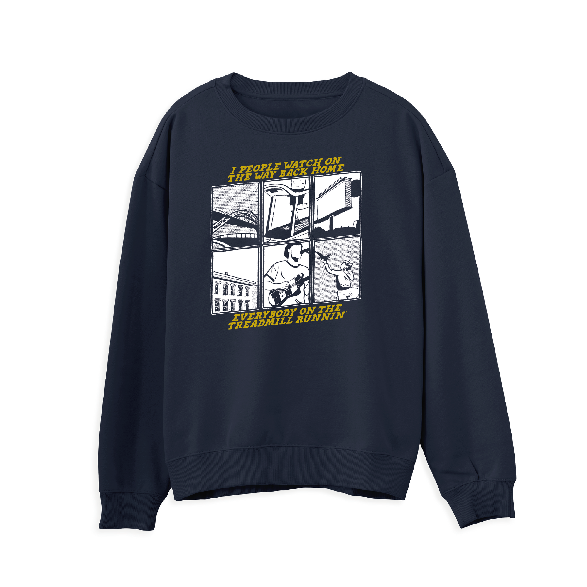 People Watching Sweatshirt