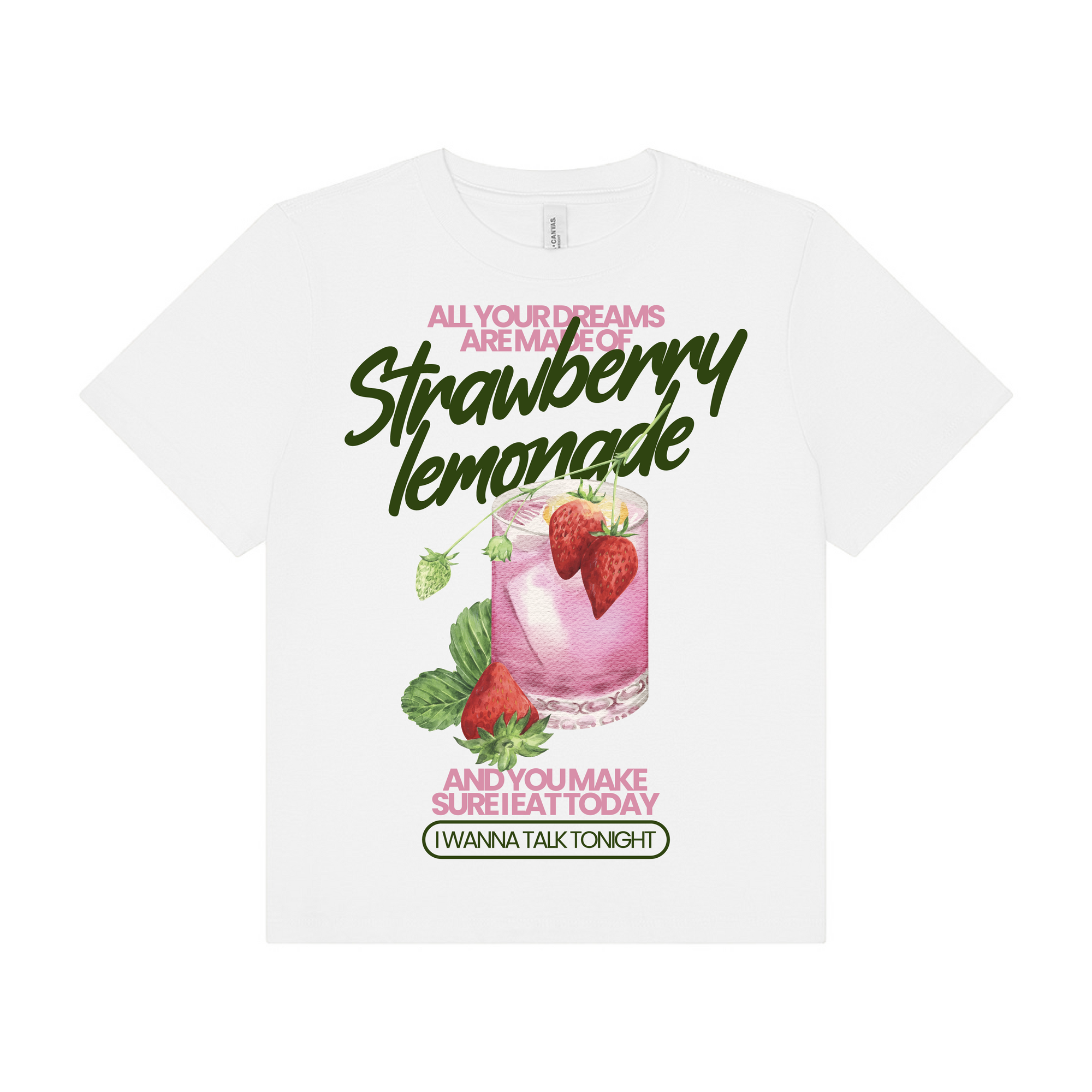 Strawberry Lemonade Boxy T