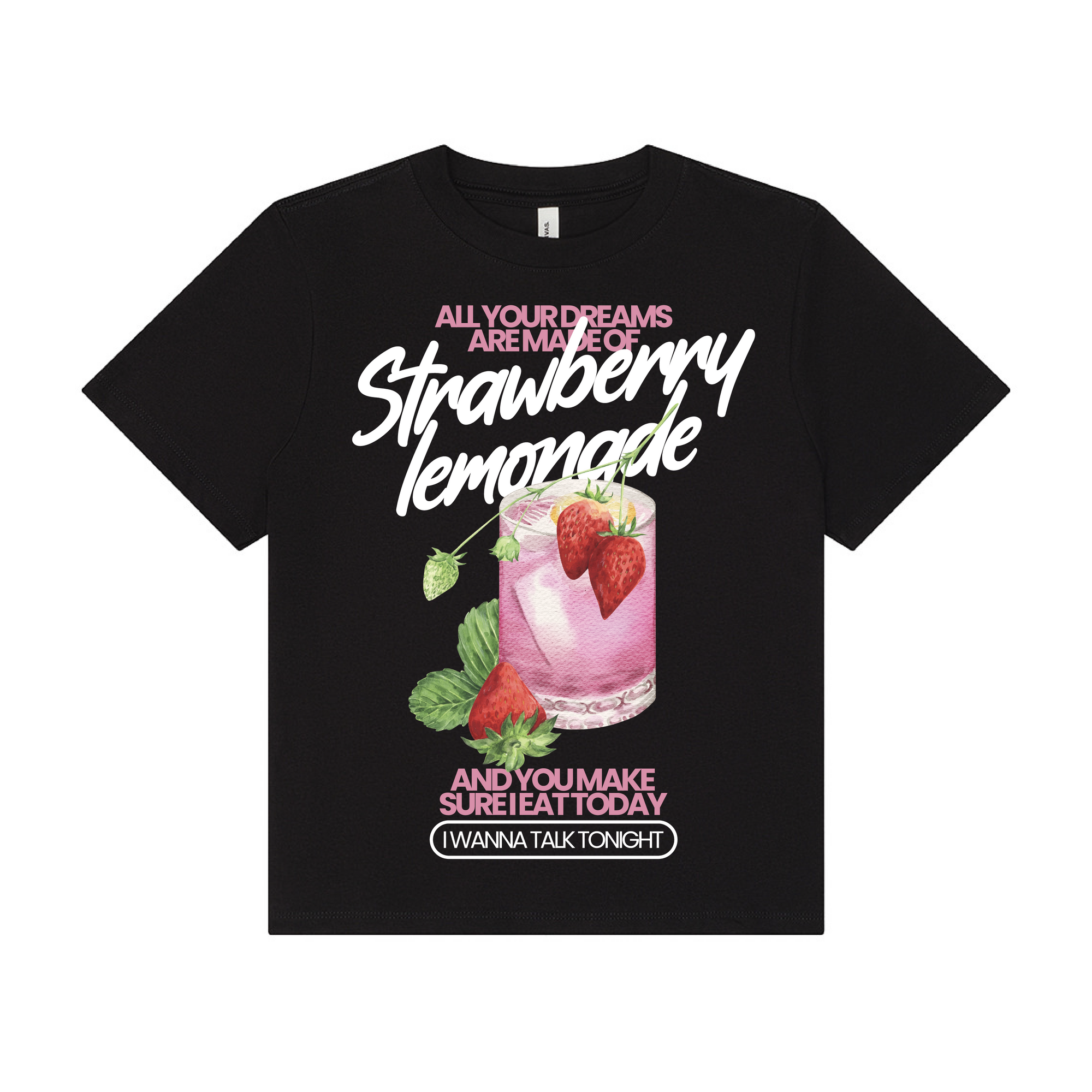 Strawberry Lemonade Boxy T