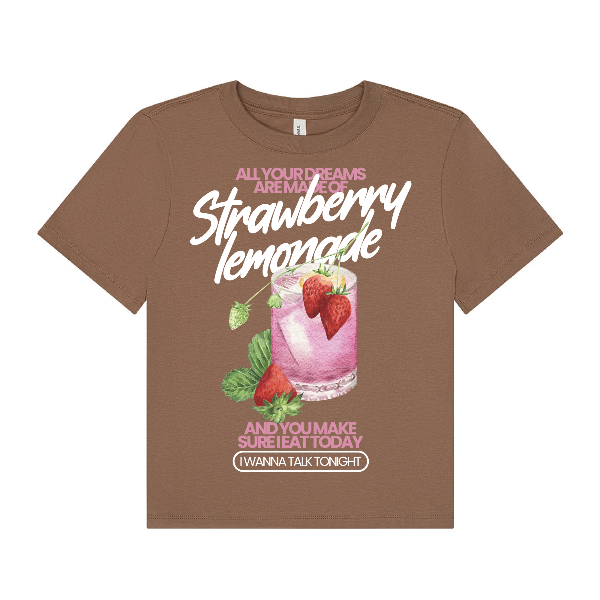 Strawberry Lemonade Boxy T