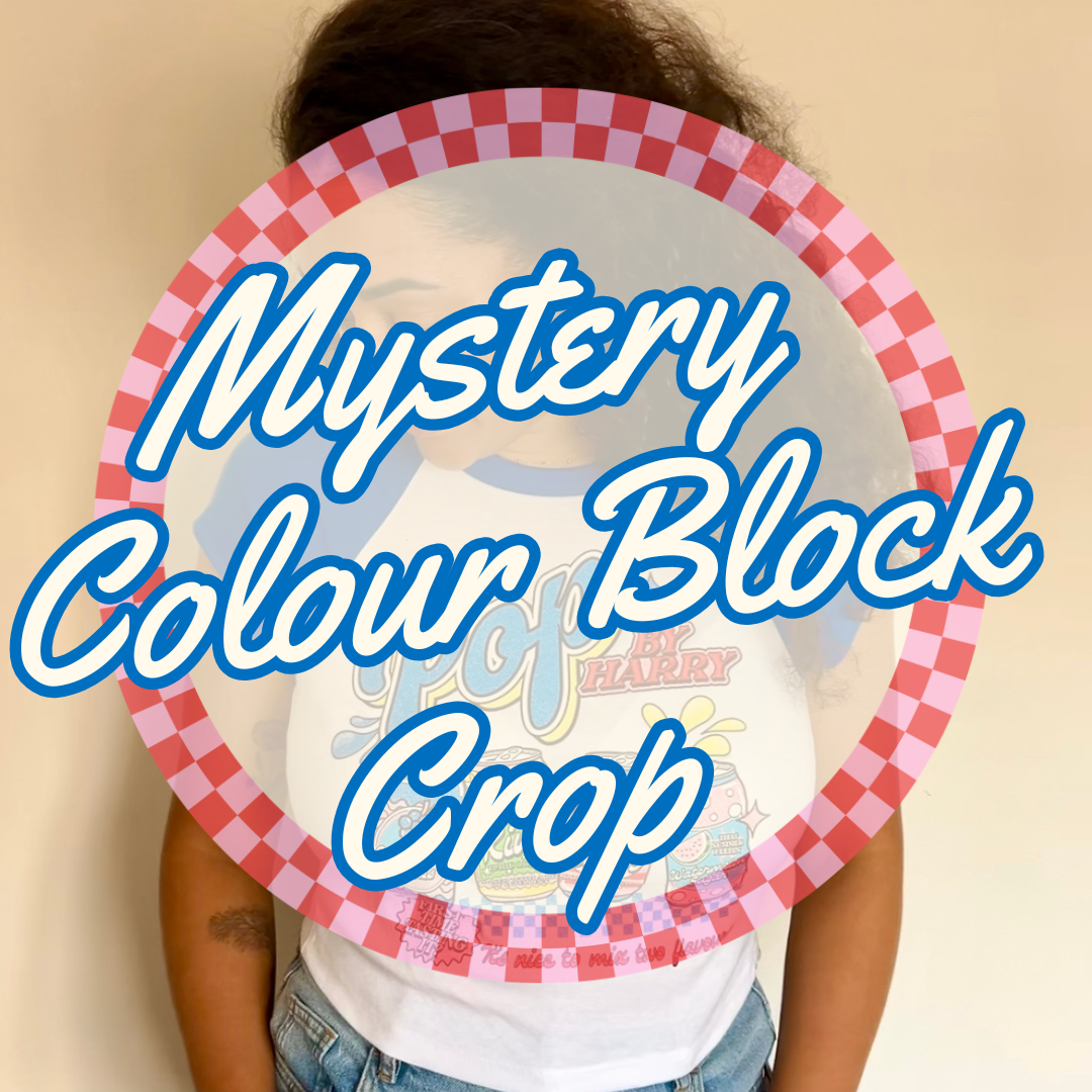 Colour Block Crop - Mystery Artist