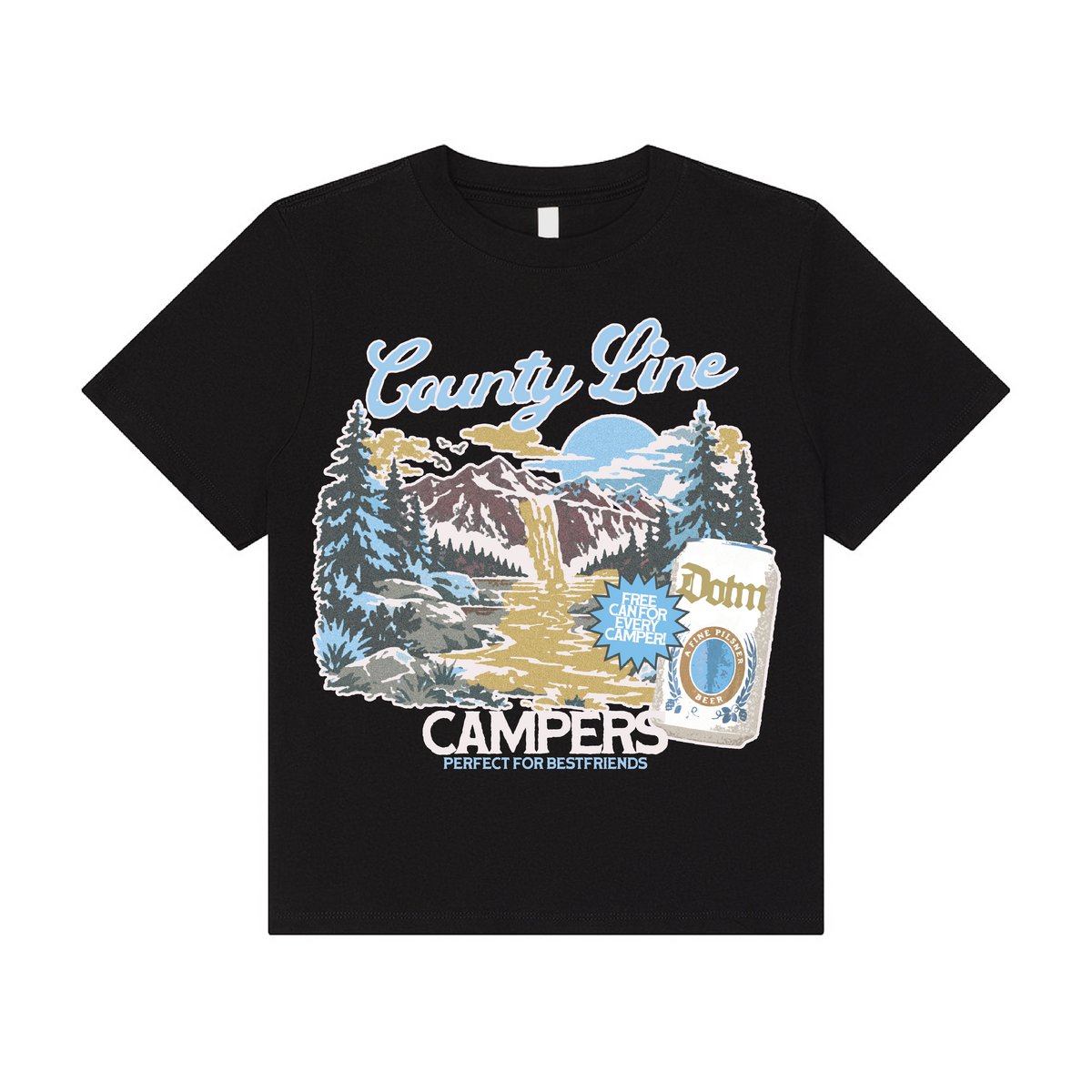 County Line Campers Boxy T
