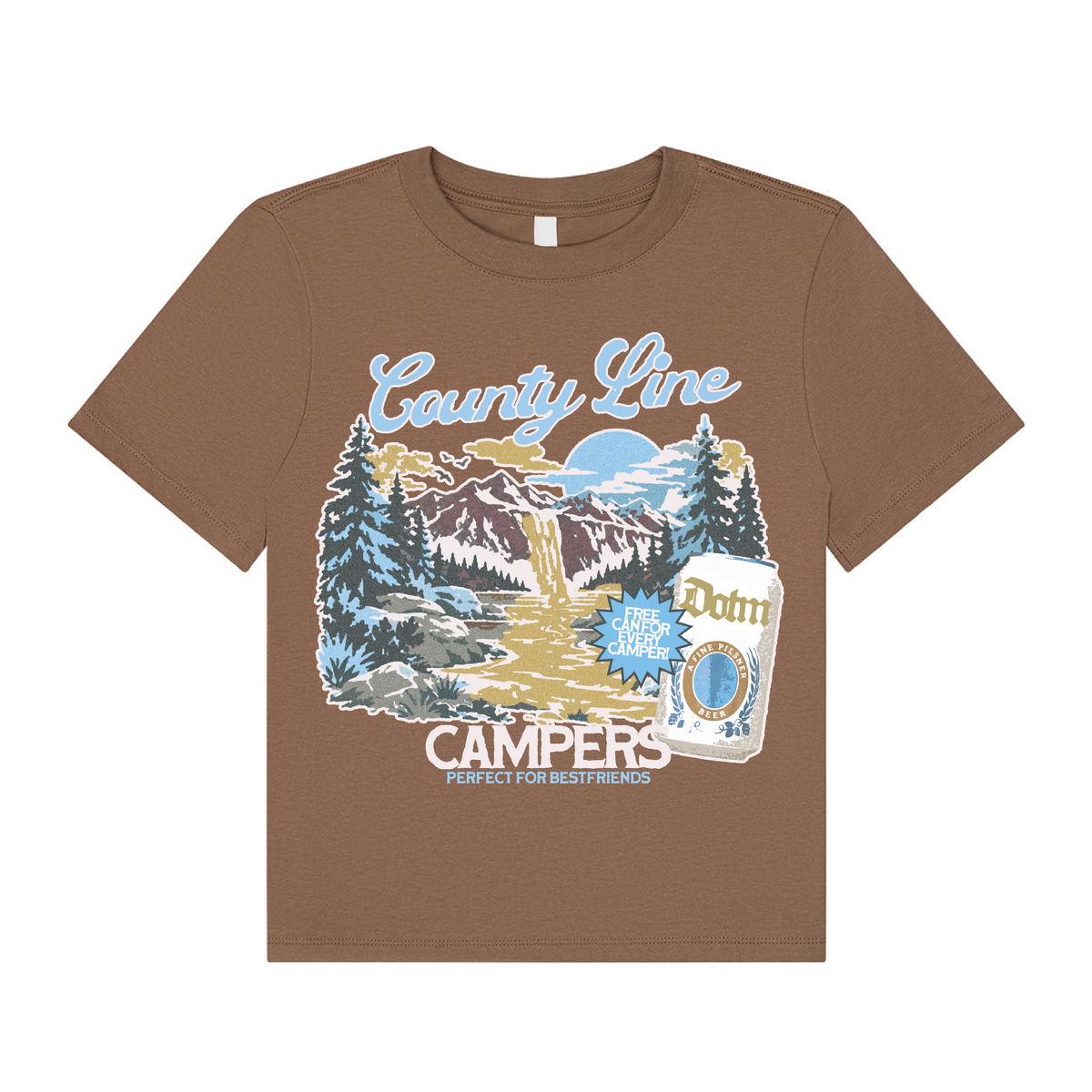 County Line Campers Boxy T