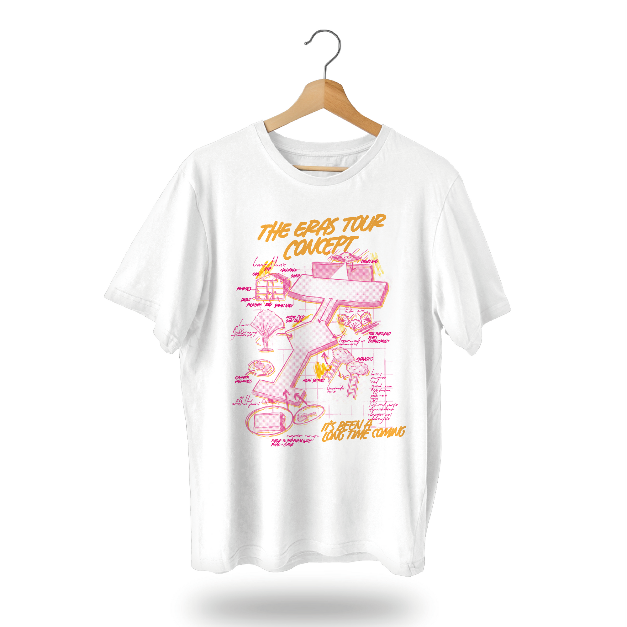 Taylor Swift The Eras Tour Concept T-Shirt