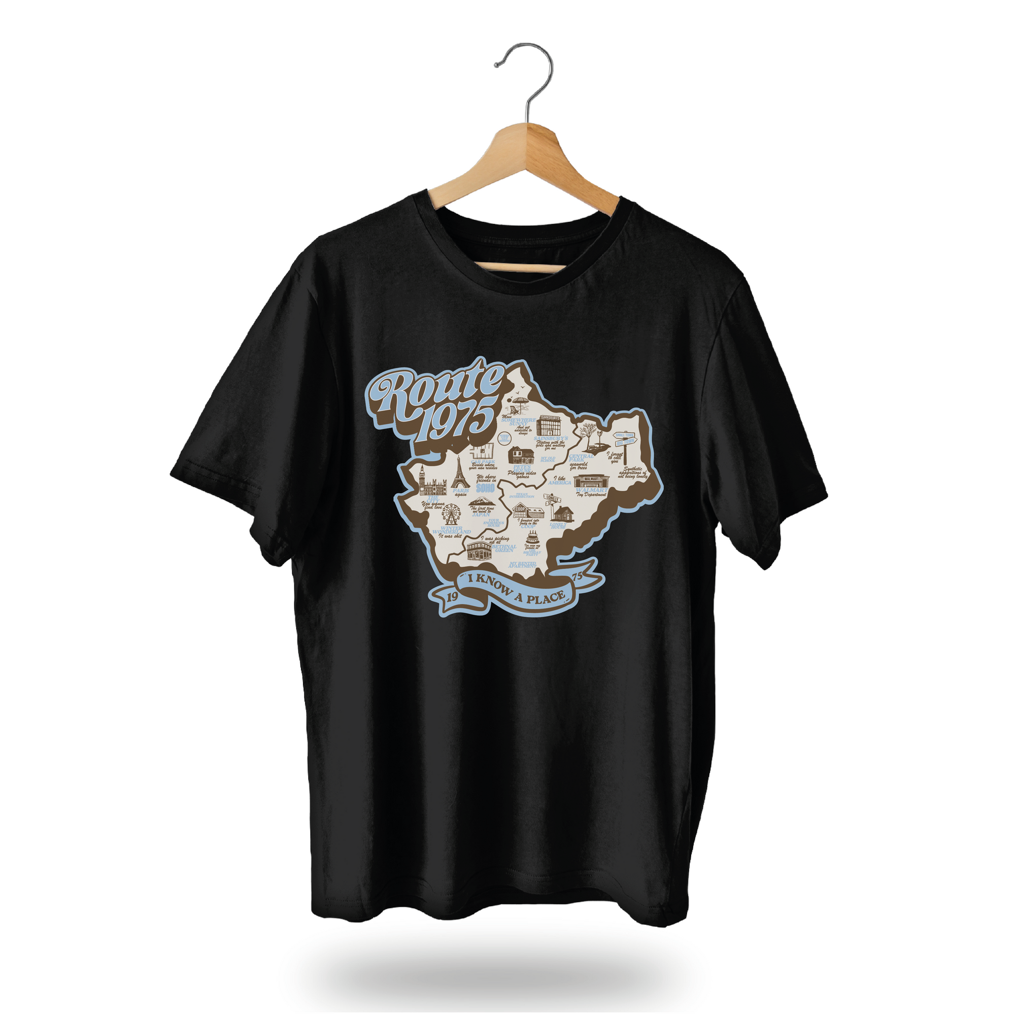 Route 75 The Map T-Shirt