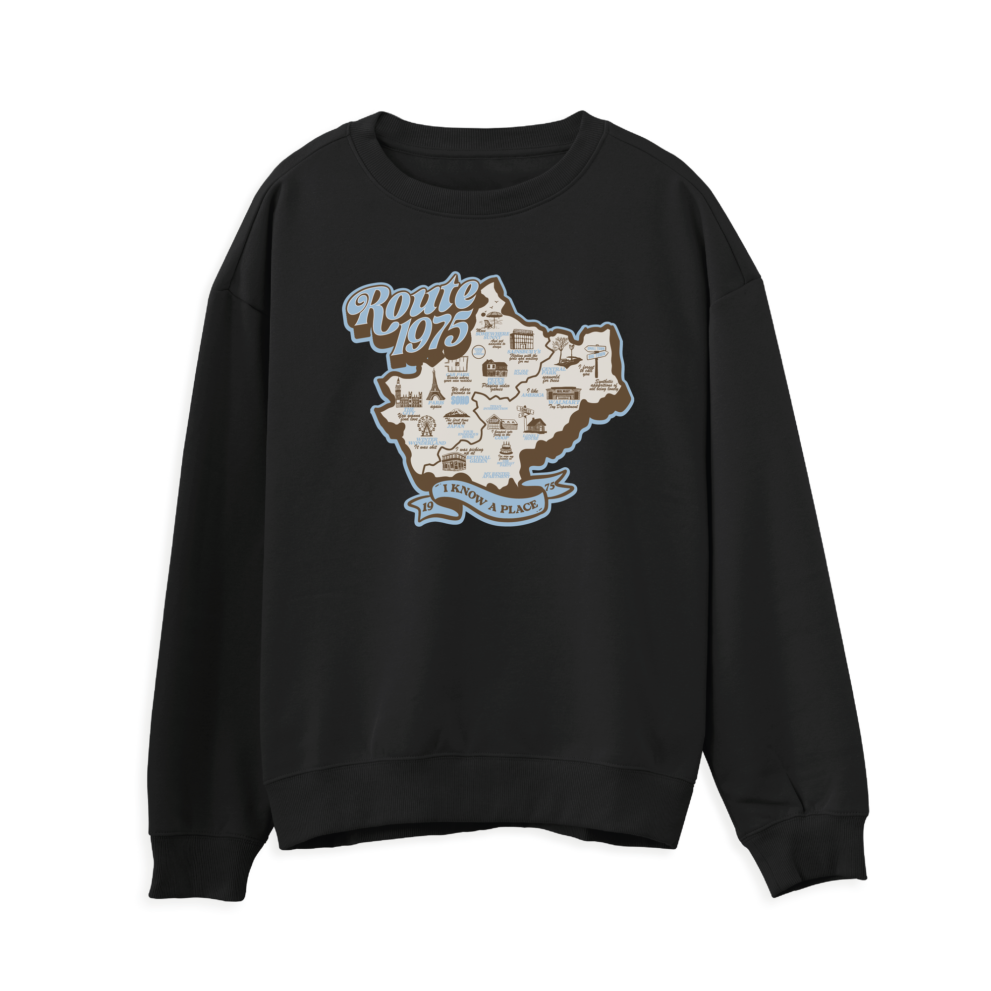 Route 75 The Map Sweatshirt