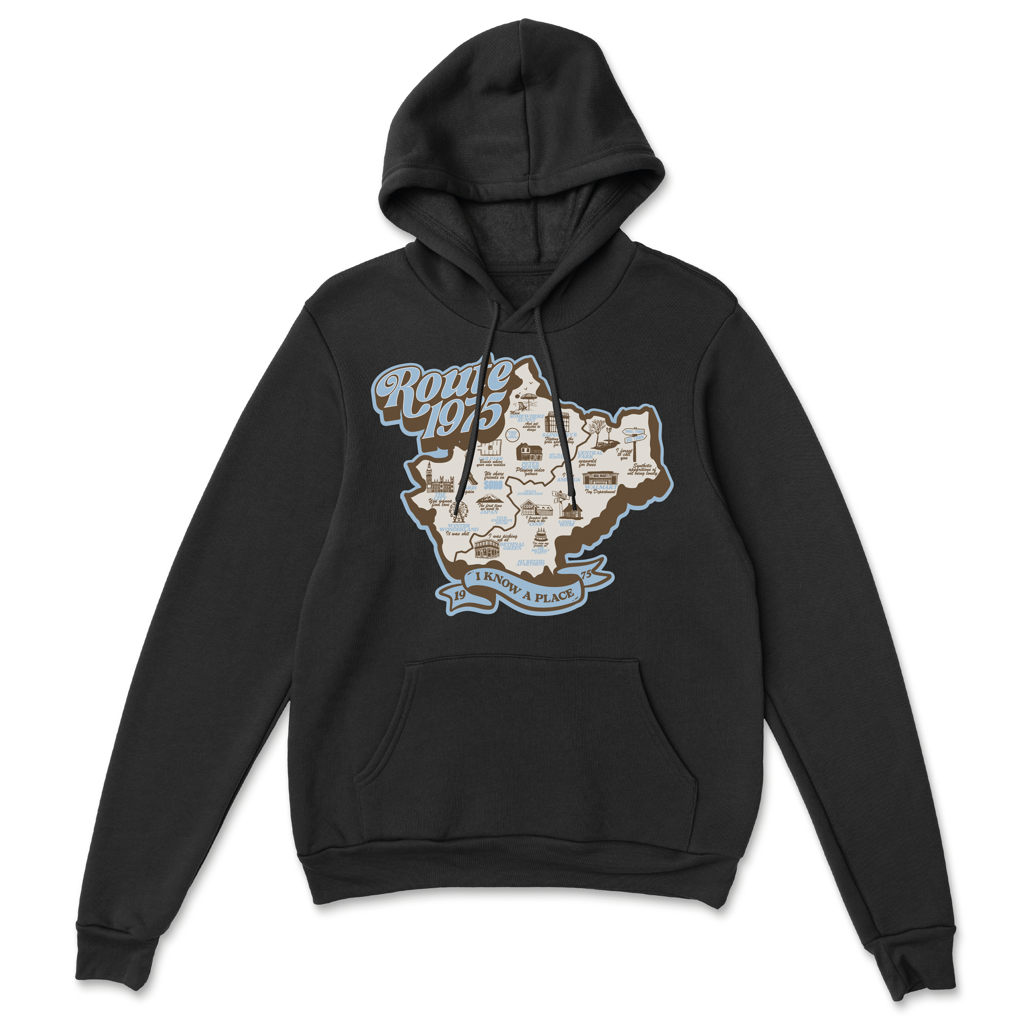 Route 75 The Map Hoodie