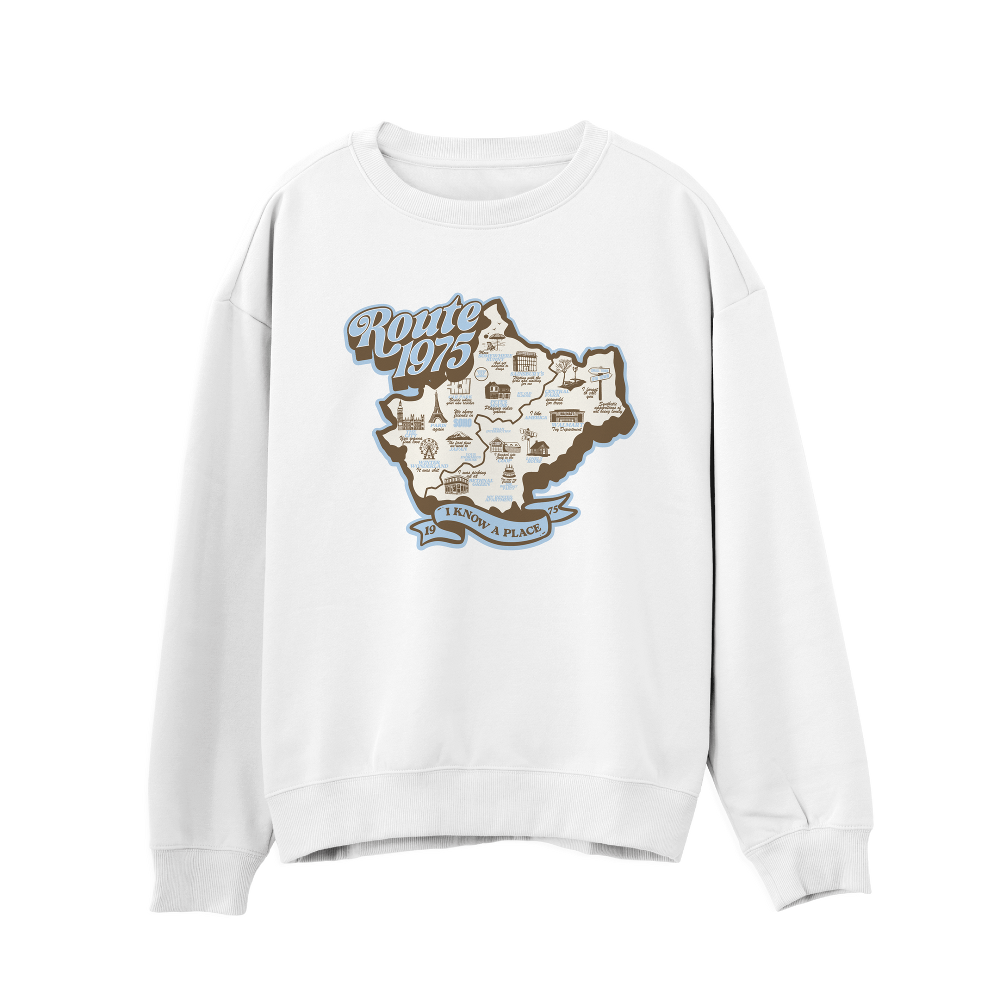 Route 75 The Map Sweatshirt