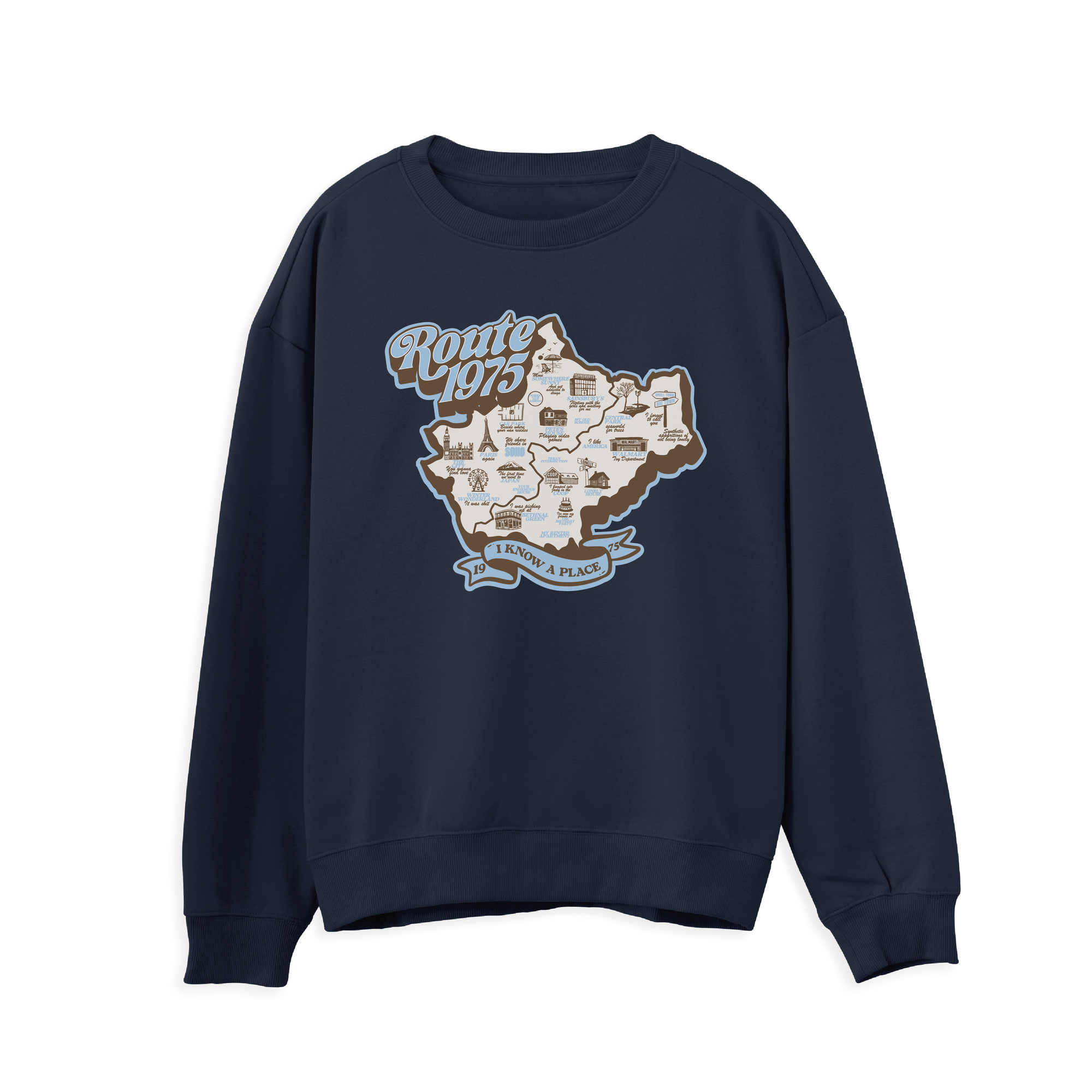 Route 75 The Map Sweatshirt