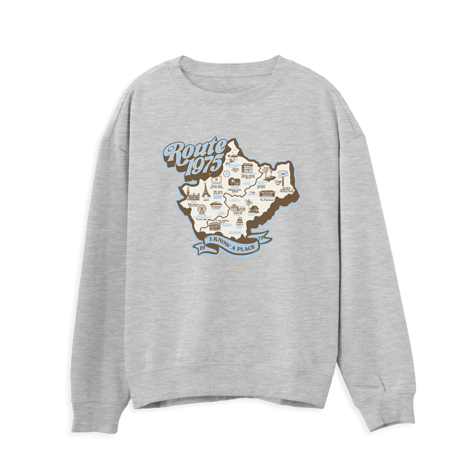 Route 75 The Map Sweatshirt