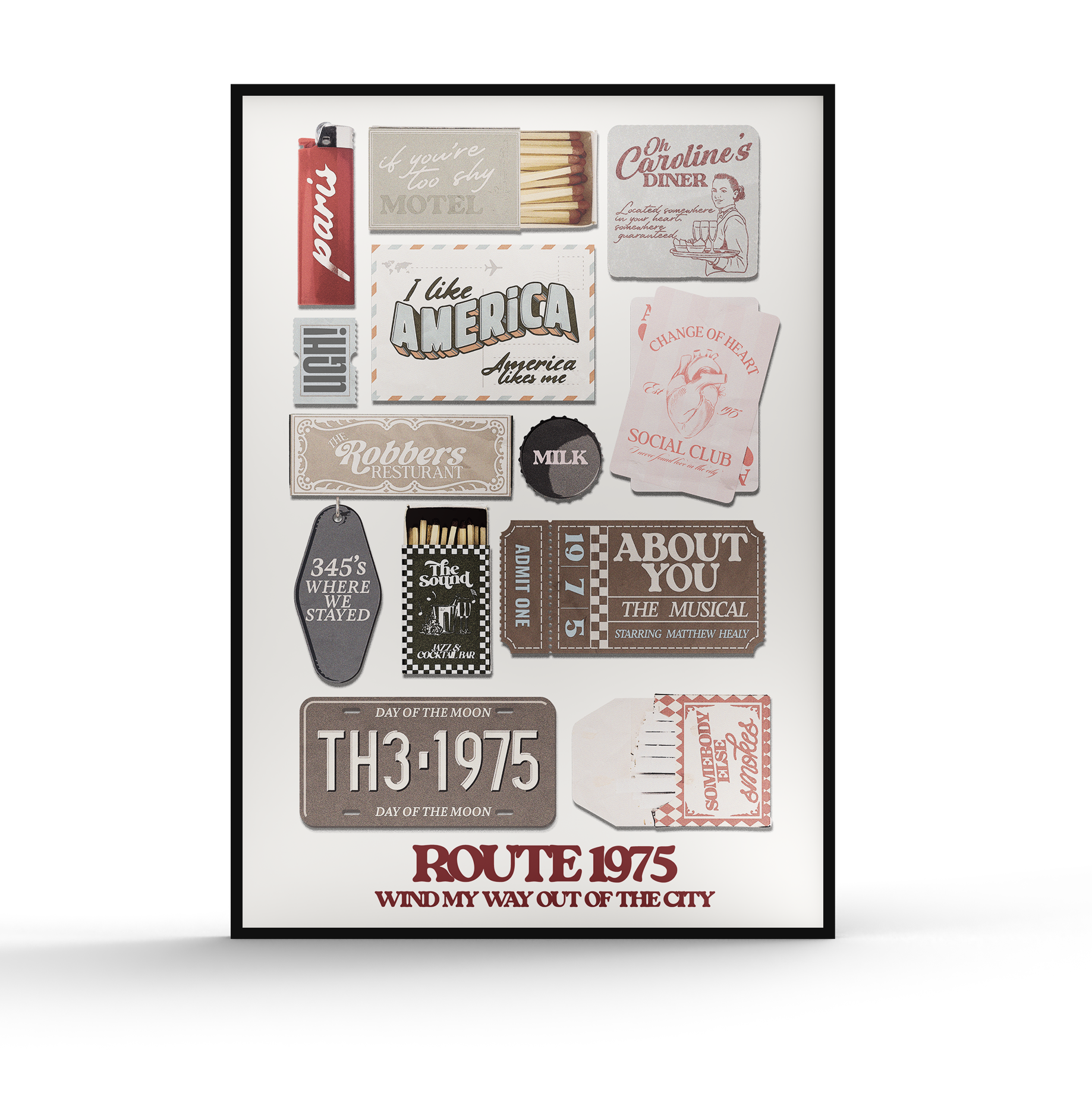 Route 75 Souvenirs Poster