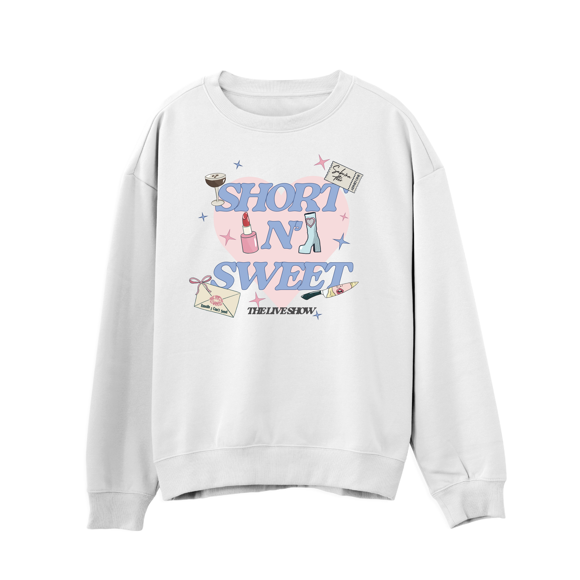 Short n Sweet Heart Sweatshirt