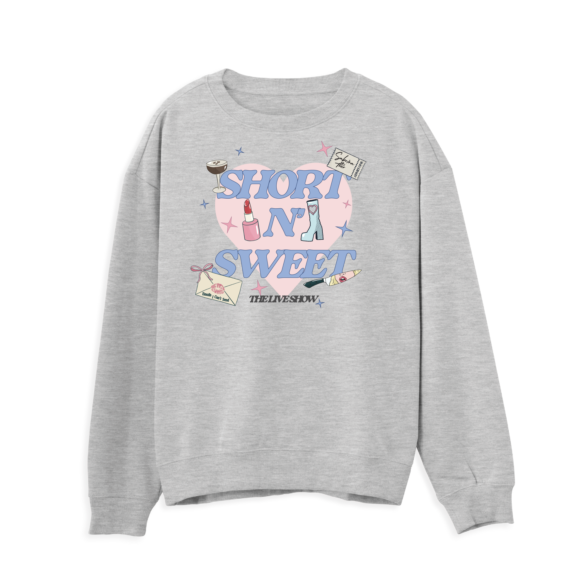 Short n Sweet Heart Sweatshirt