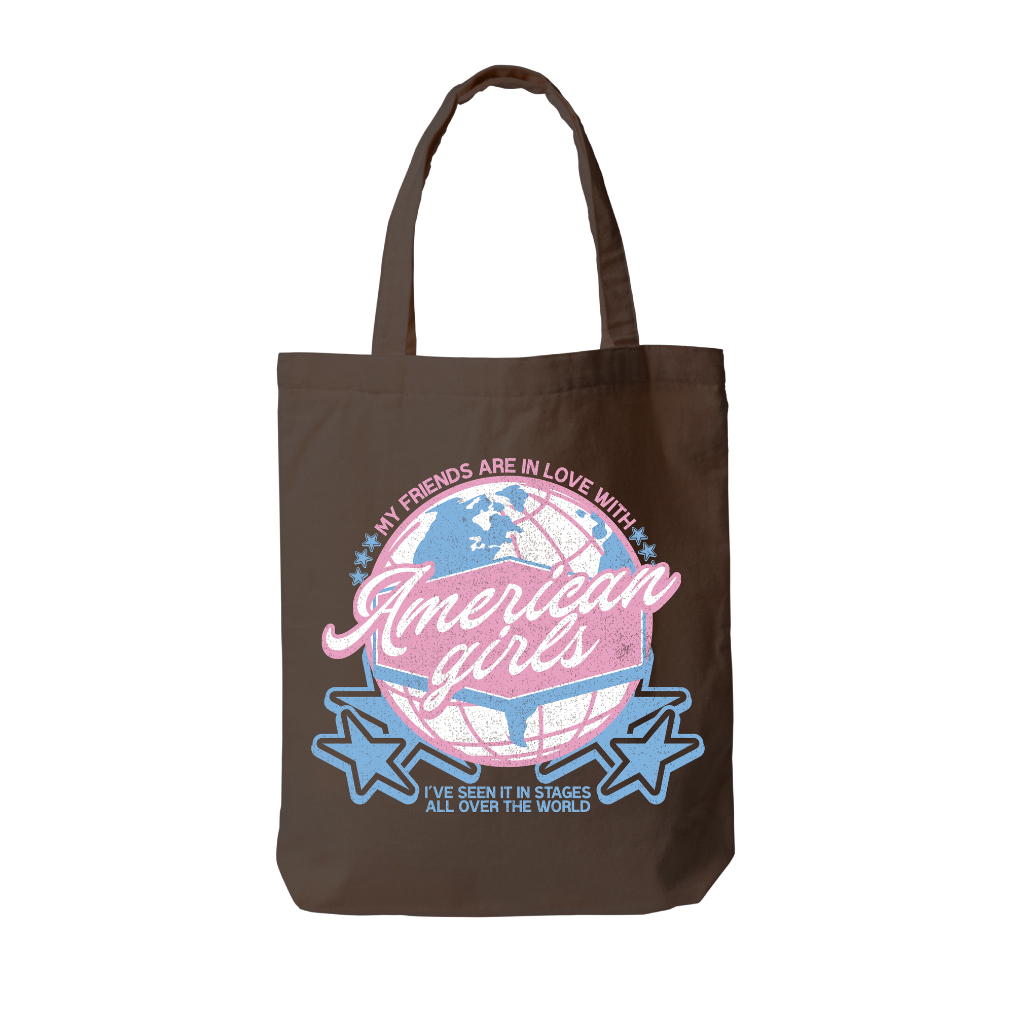 American Girls Globe Tote Bag