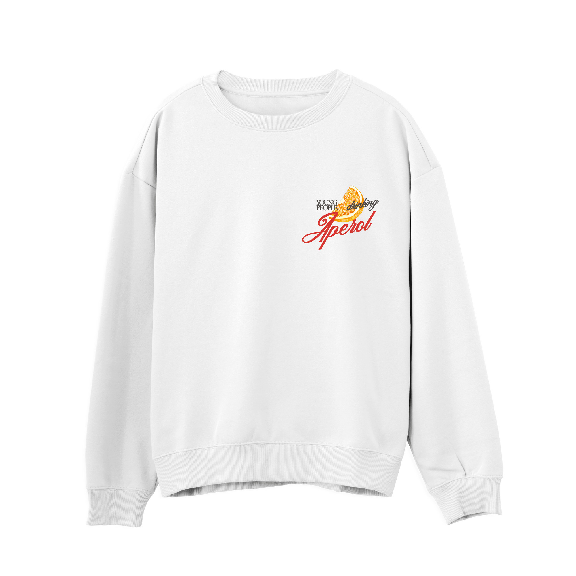 Young People Drinking Aperol Sweatshirt