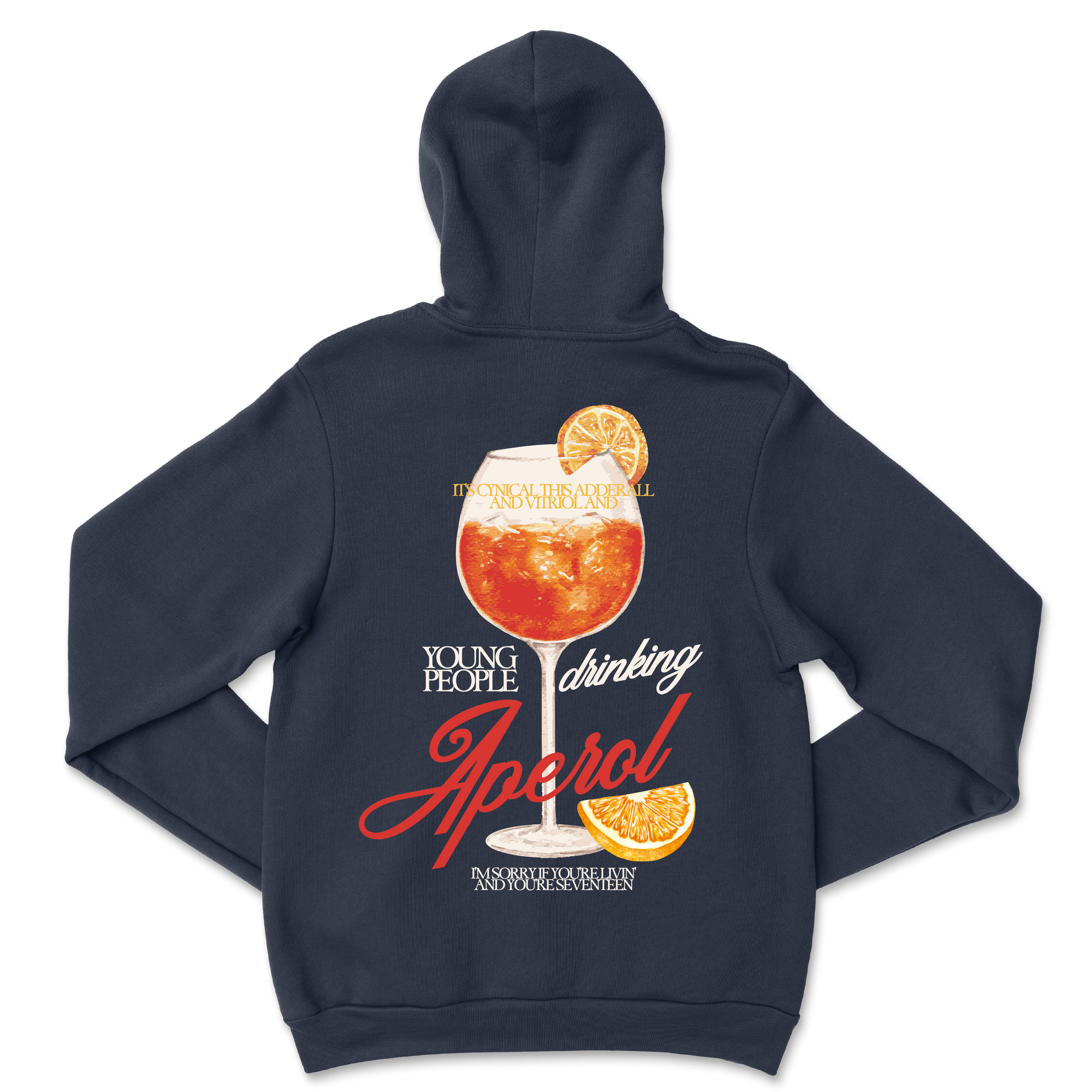 Young People Drinking Aperol Hoodie