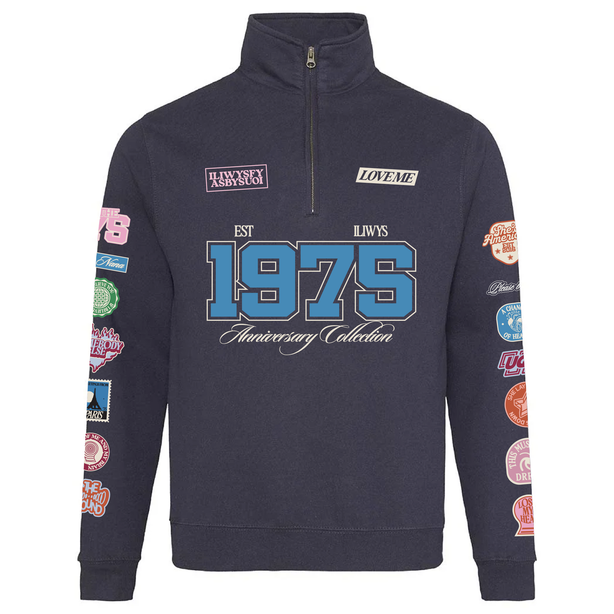 ILIWYS The Badge Quarter Zip