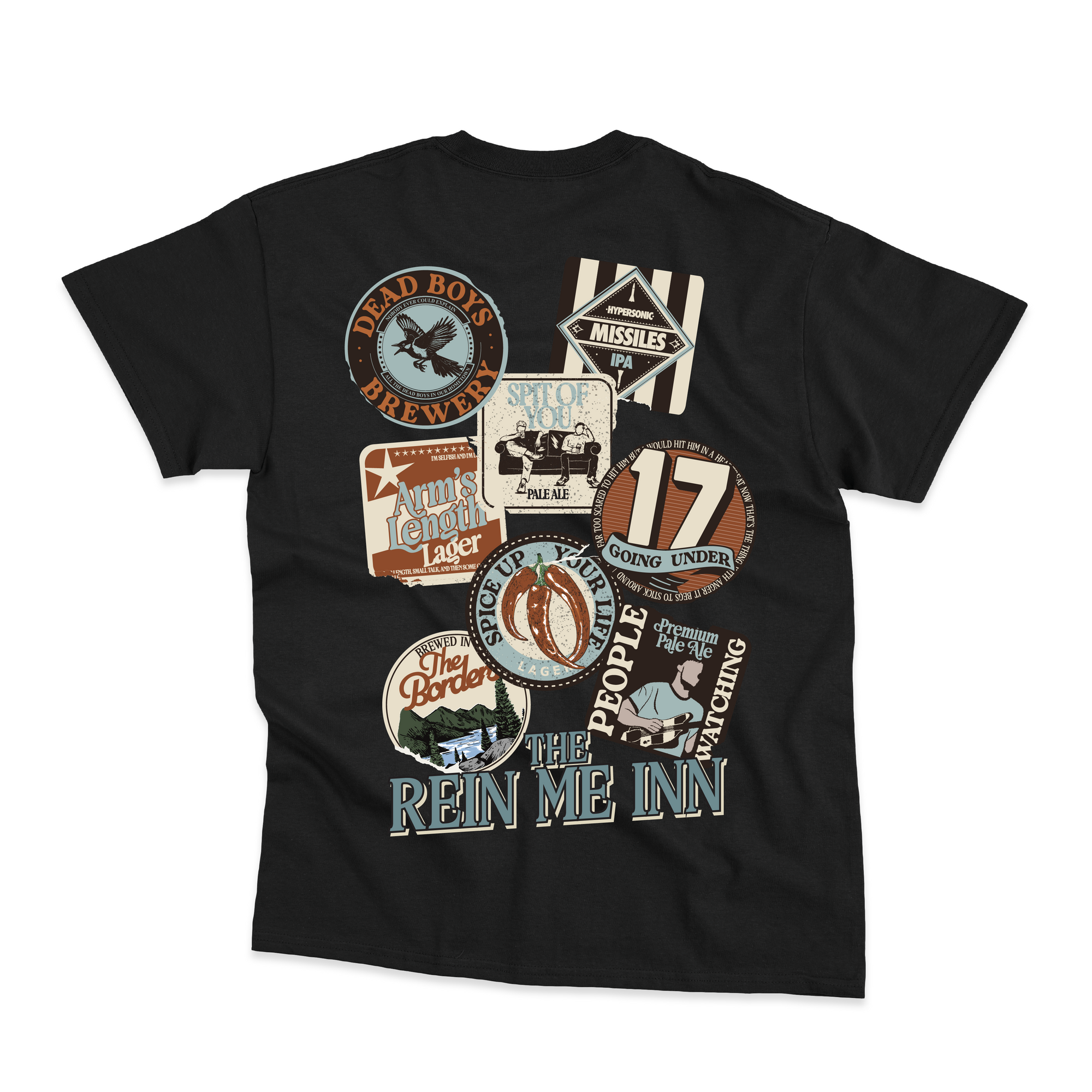 Rein Me Inn Beer Mats T-Shirt