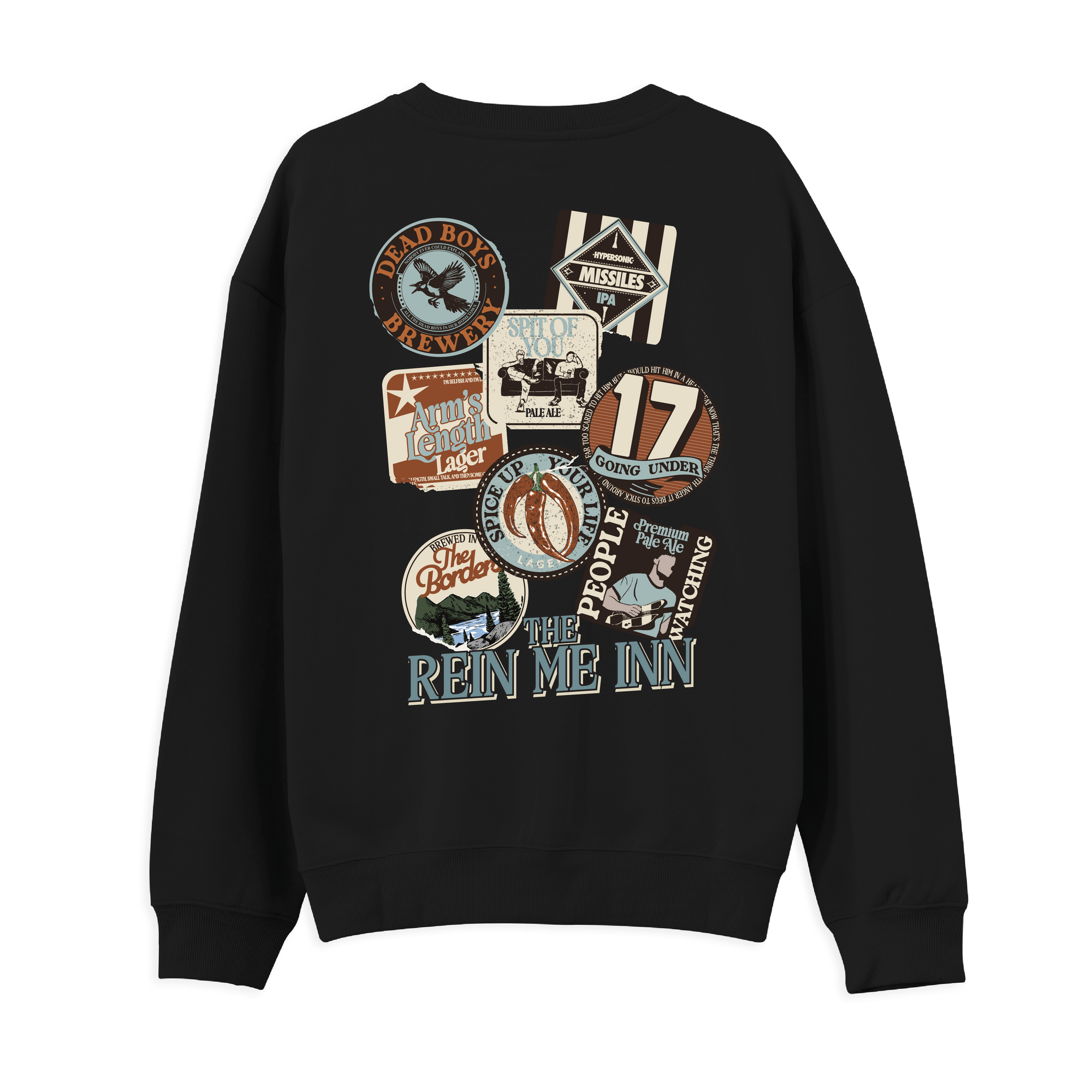 Rein Me Inn Beer Mats Sweatshirt