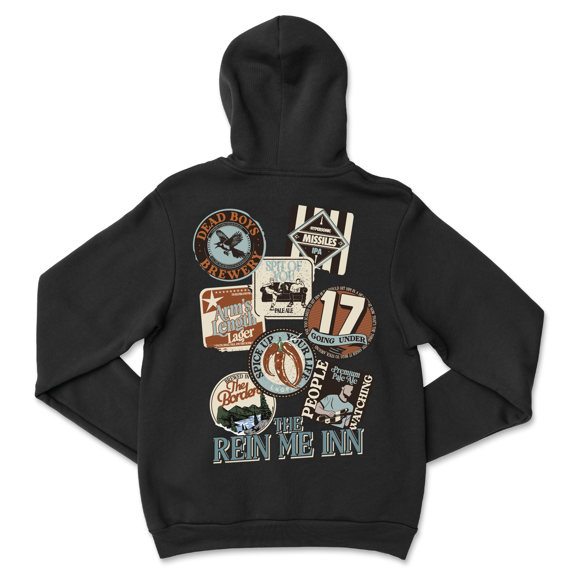 Rein Me Inn Beer Mats Hoodie