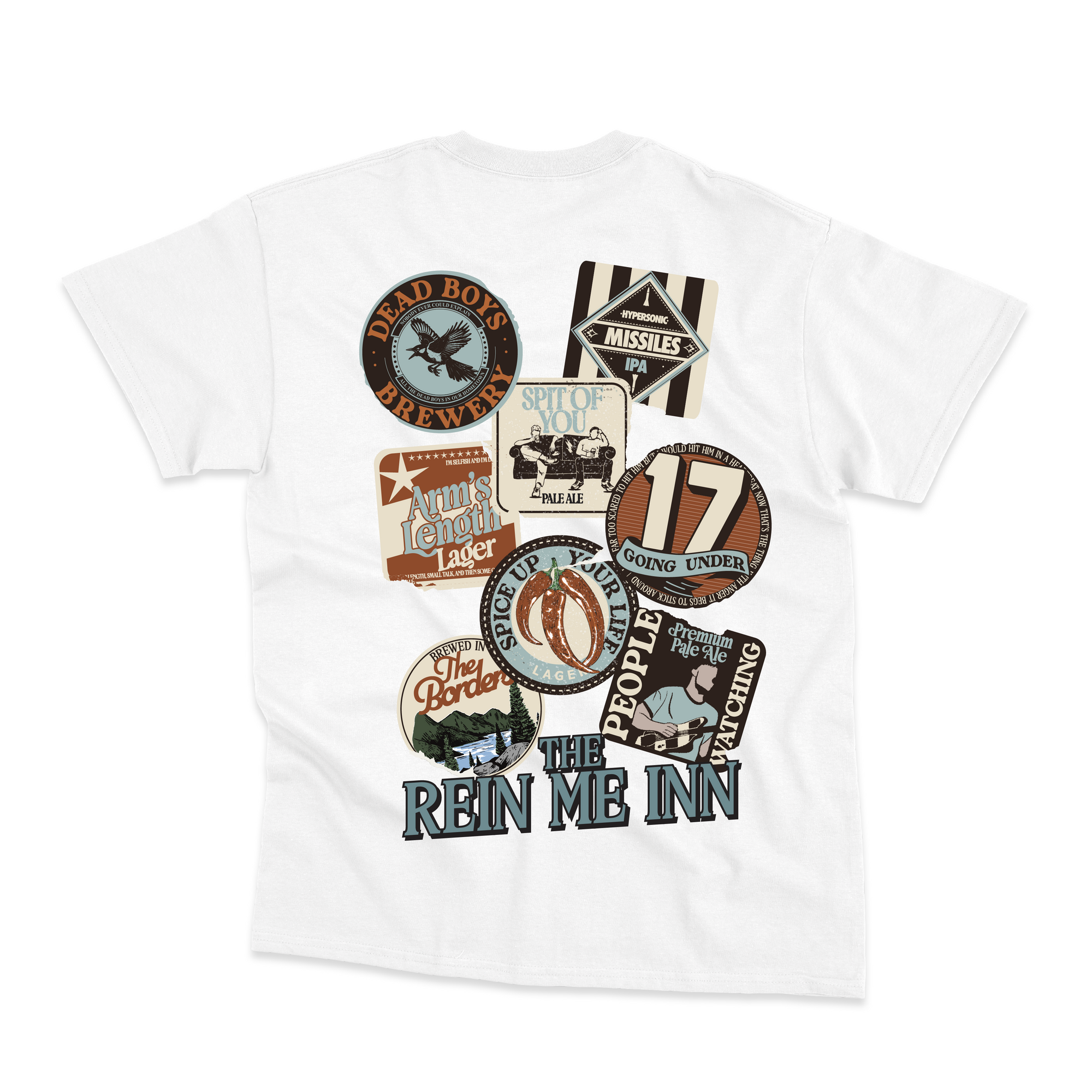 Rein Me Inn Beer Mats T-Shirt