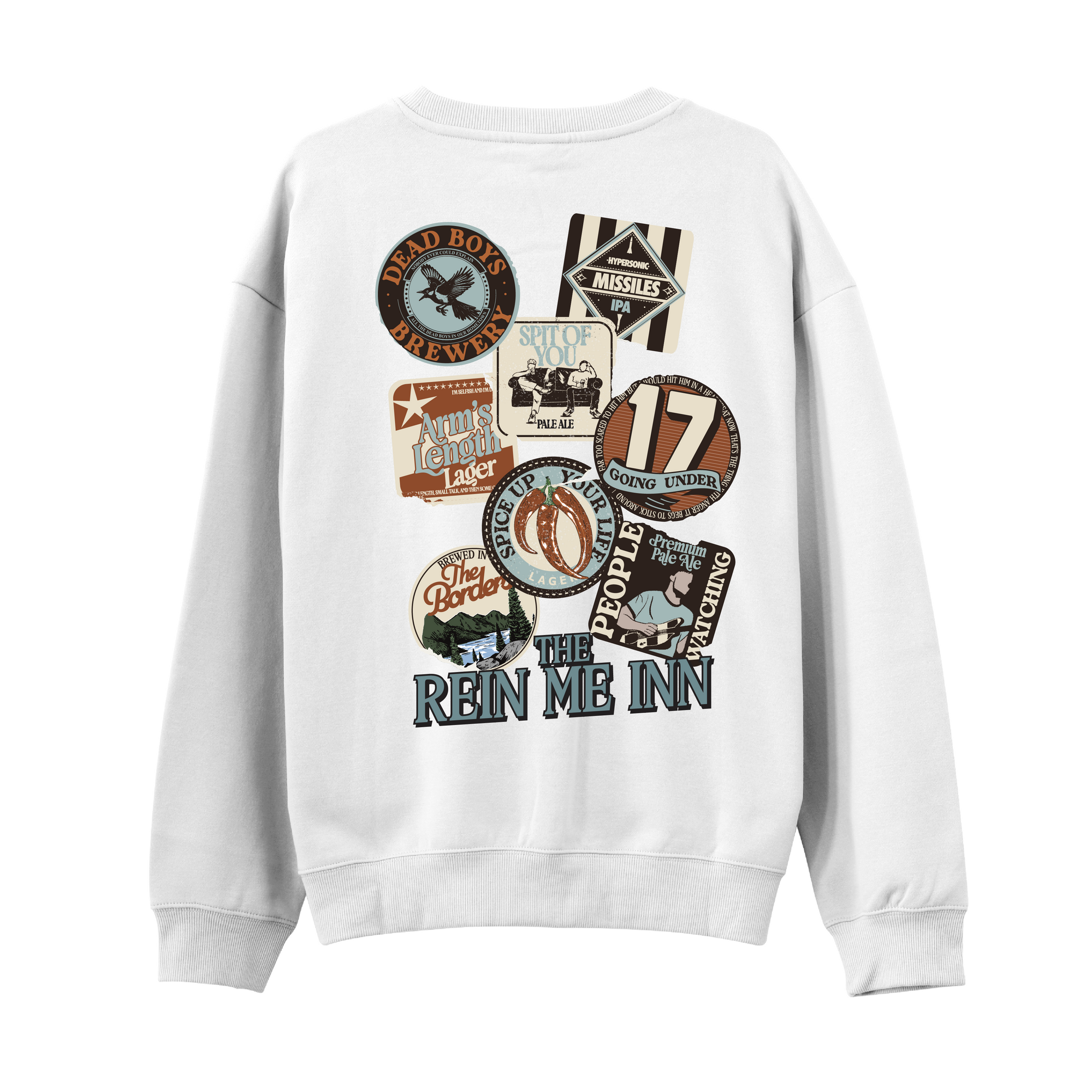 Rein Me Inn Beer Mats Sweatshirt