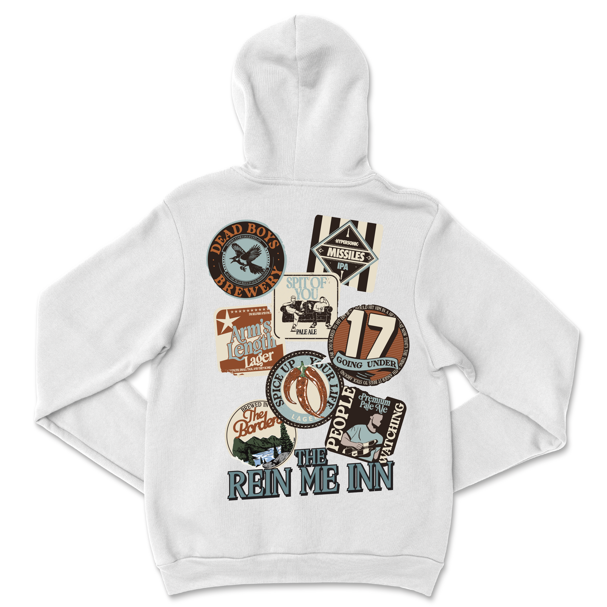 Rein Me Inn Beer Mats Hoodie