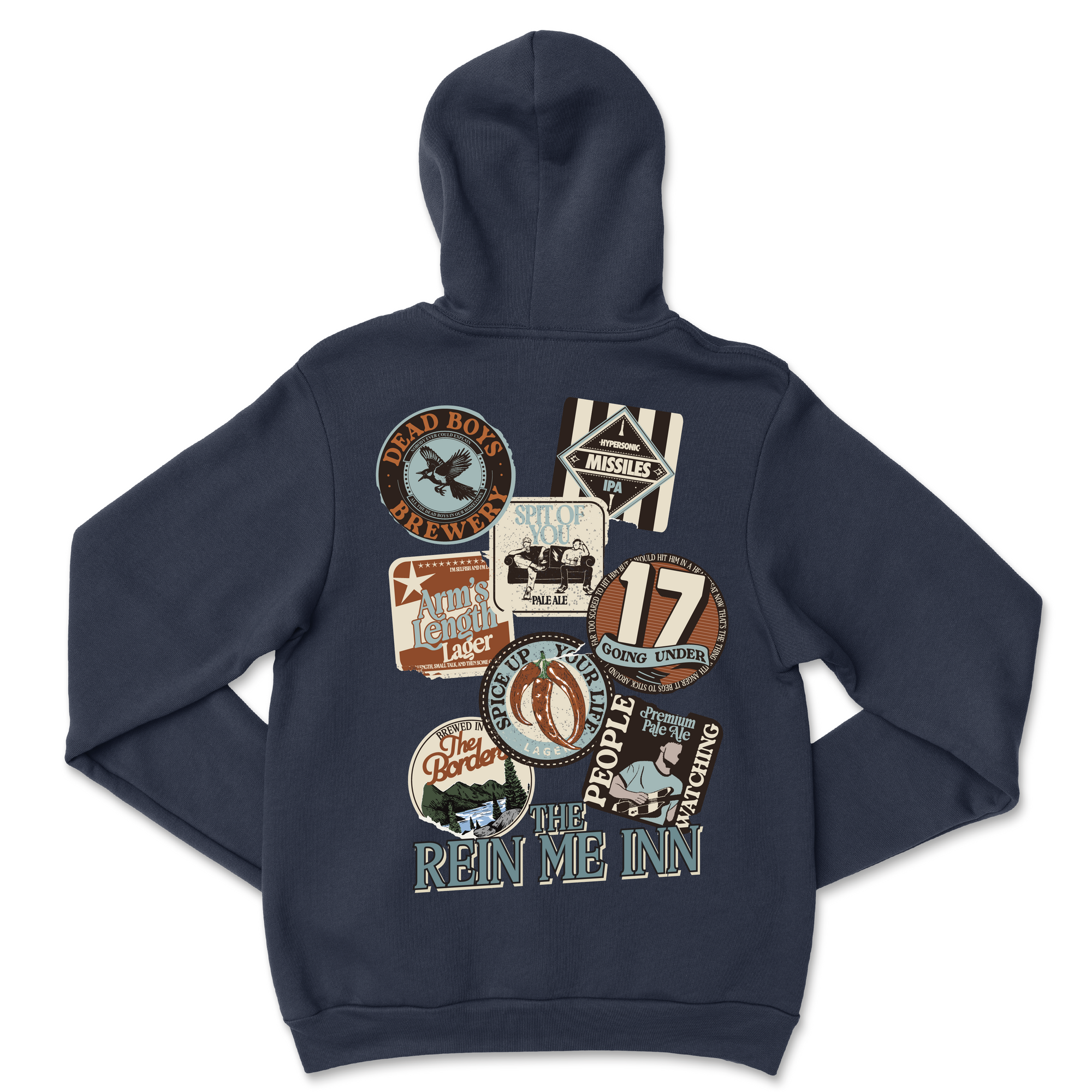 Rein Me Inn Beer Mats Hoodie