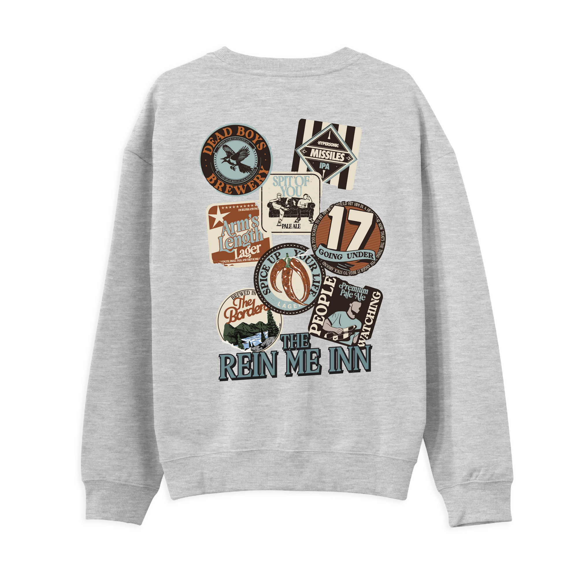 Rein Me Inn Beer Mats Sweatshirt