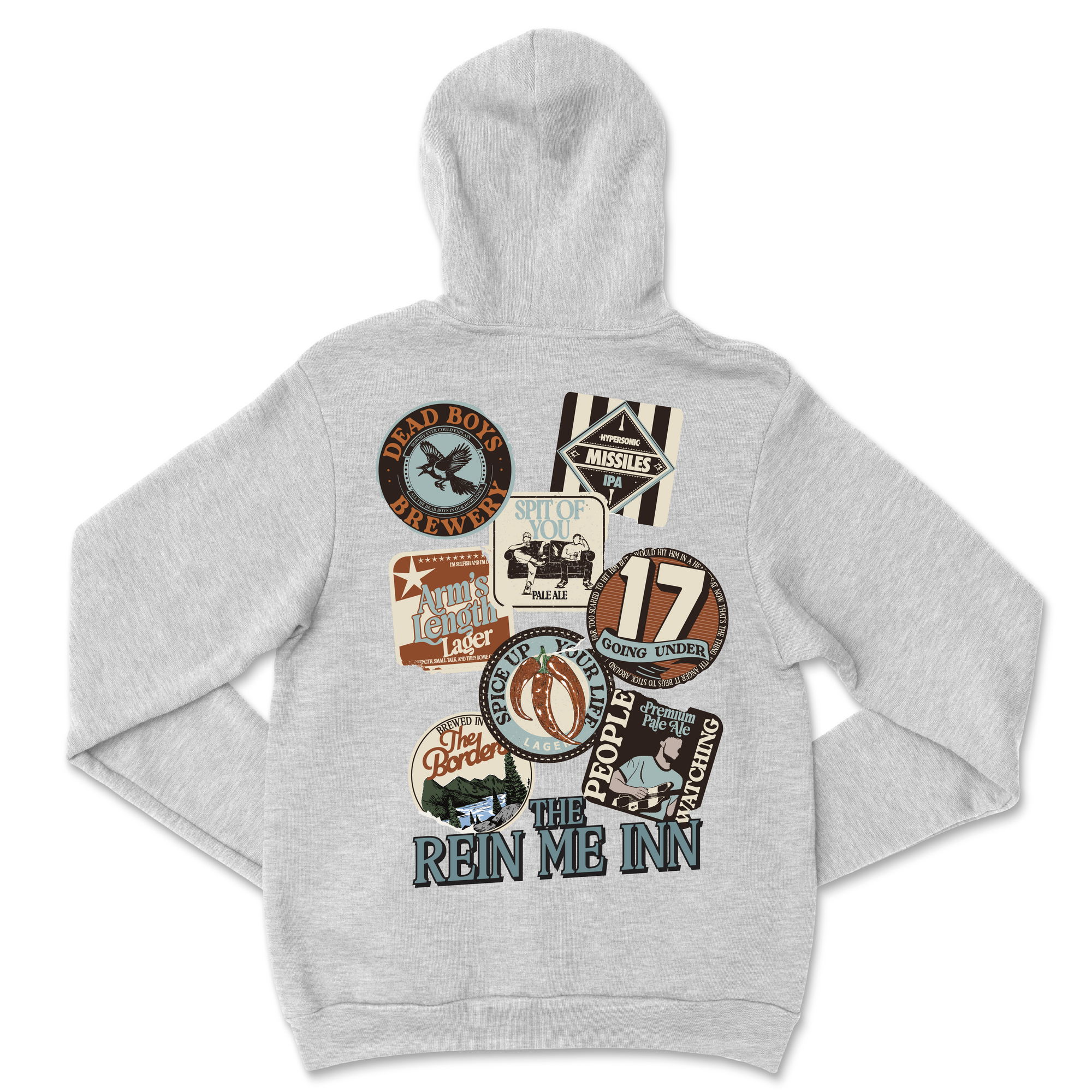 Rein Me Inn Beer Mats Hoodie