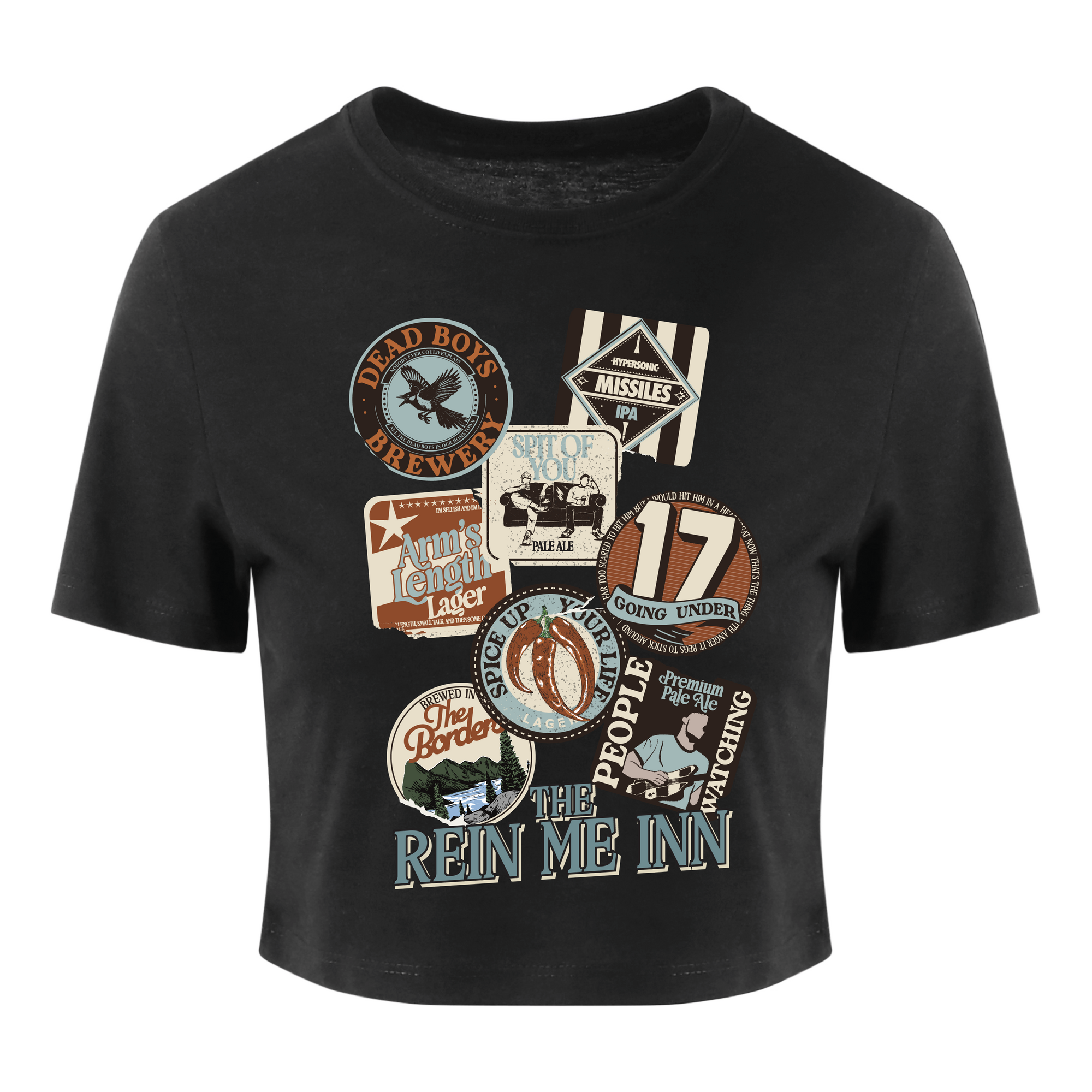 Rein Me Inn Beer Mats Crop