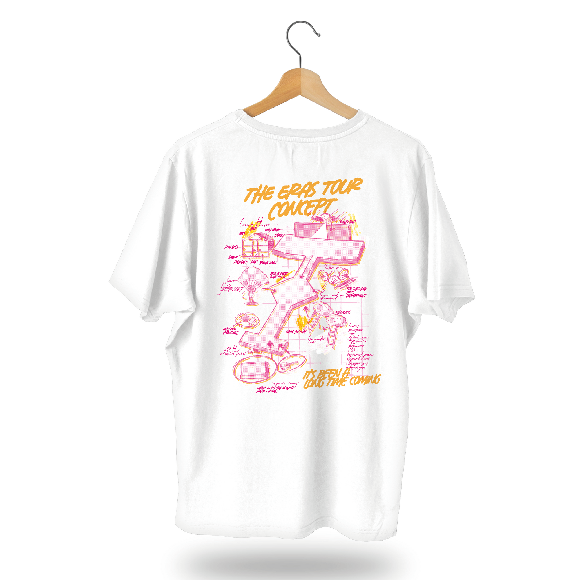 Taylor Swift The Eras Tour Concept T-Shirt