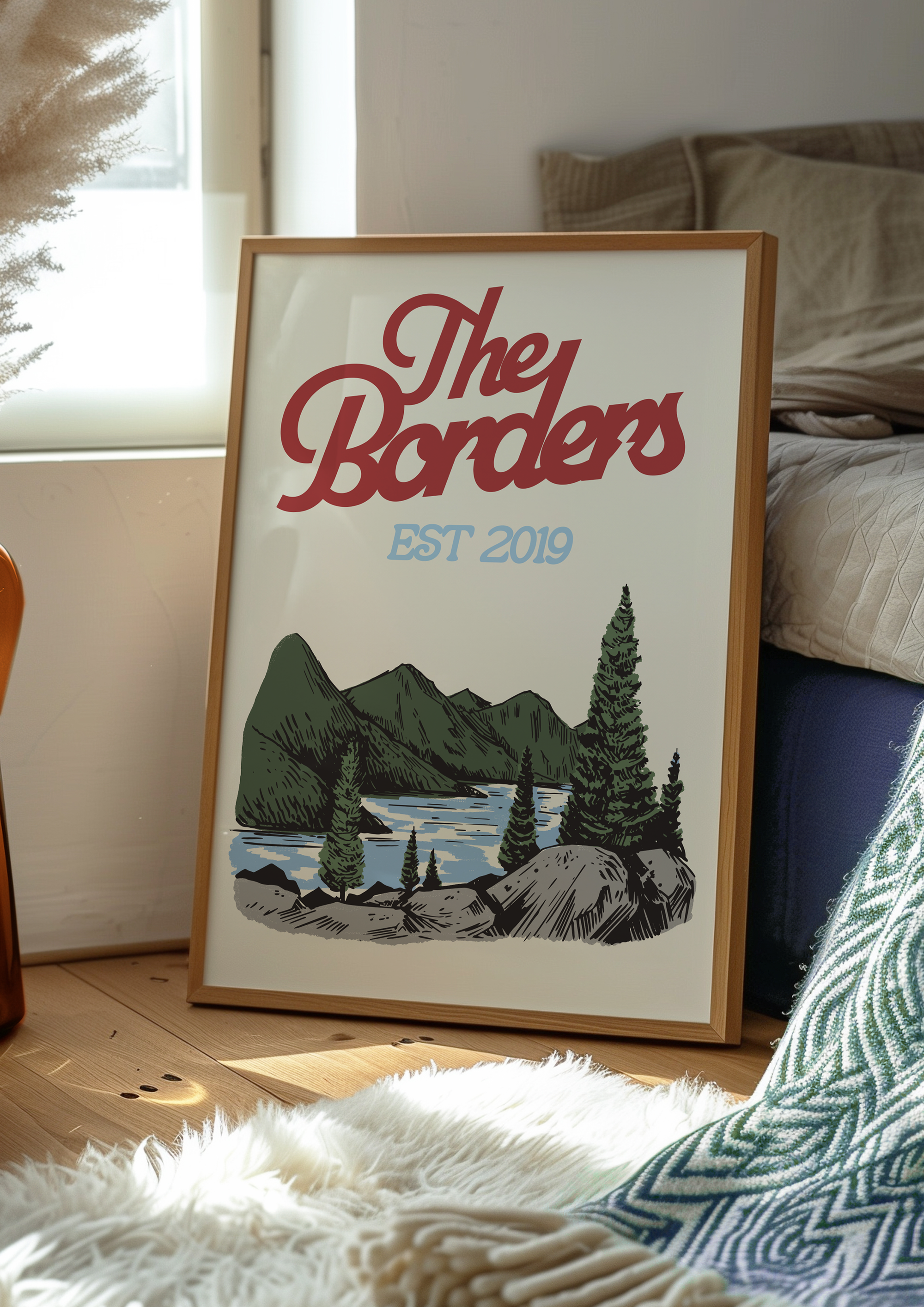 Borders Poster