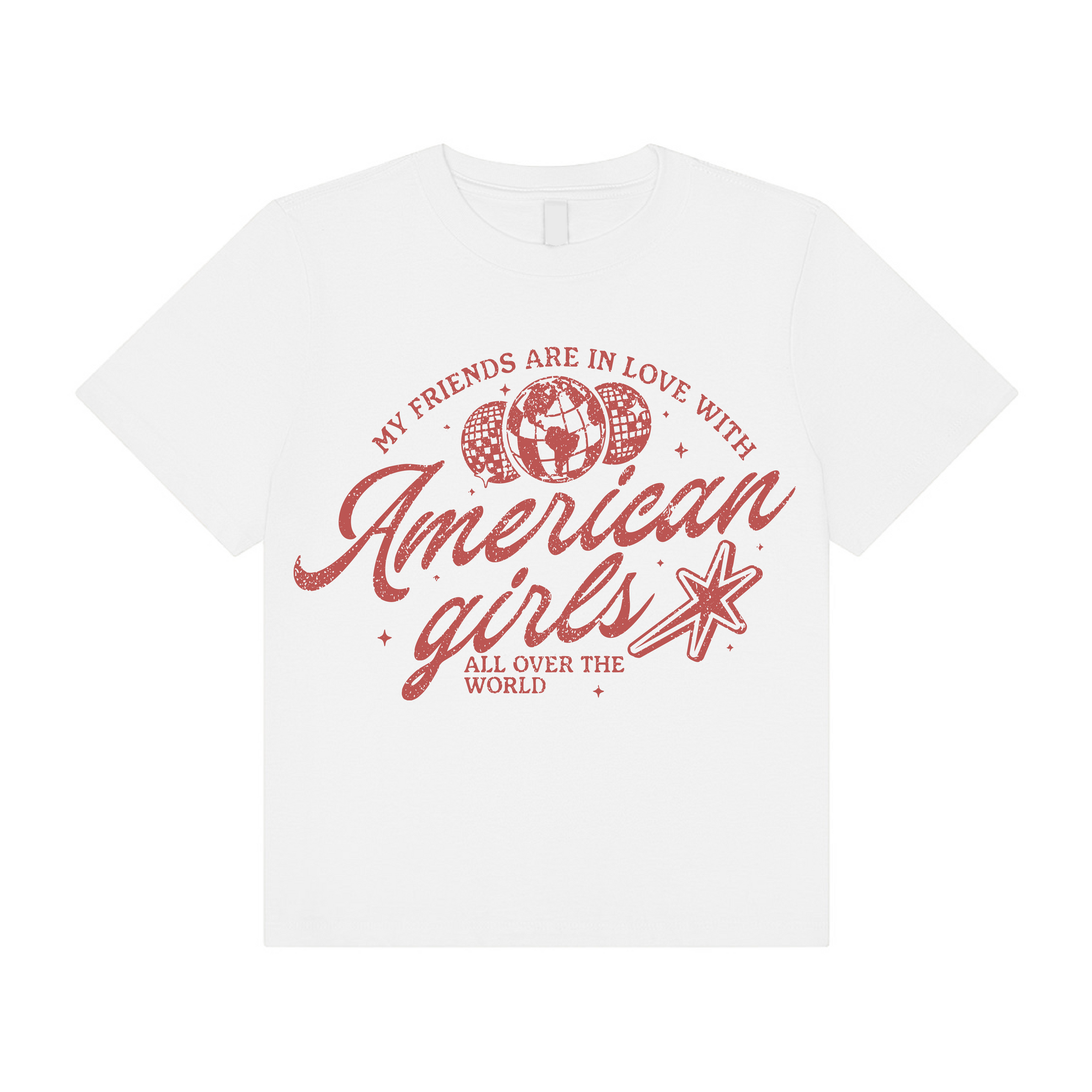 Retro American Girls Boxy T