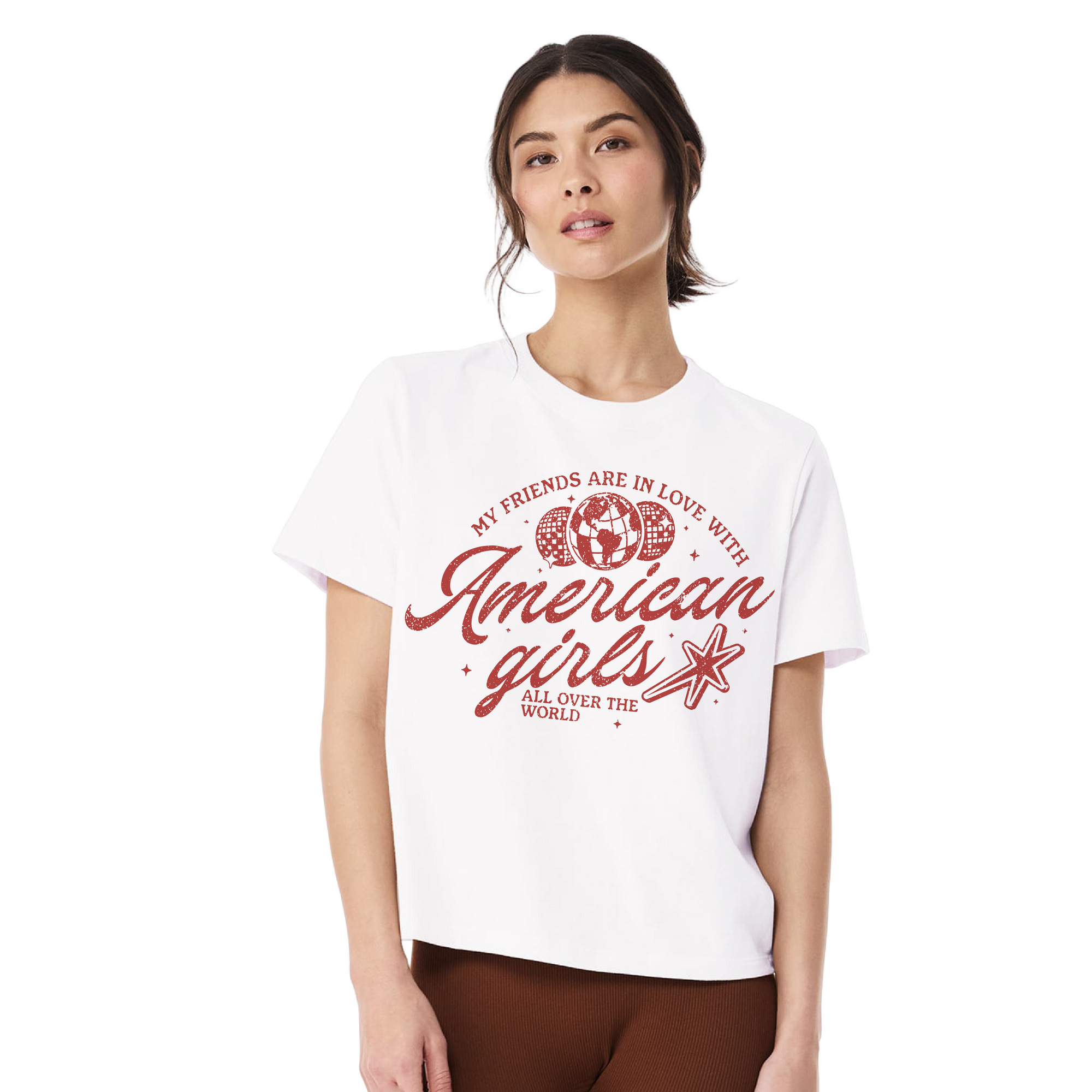 Retro American Girls Boxy T