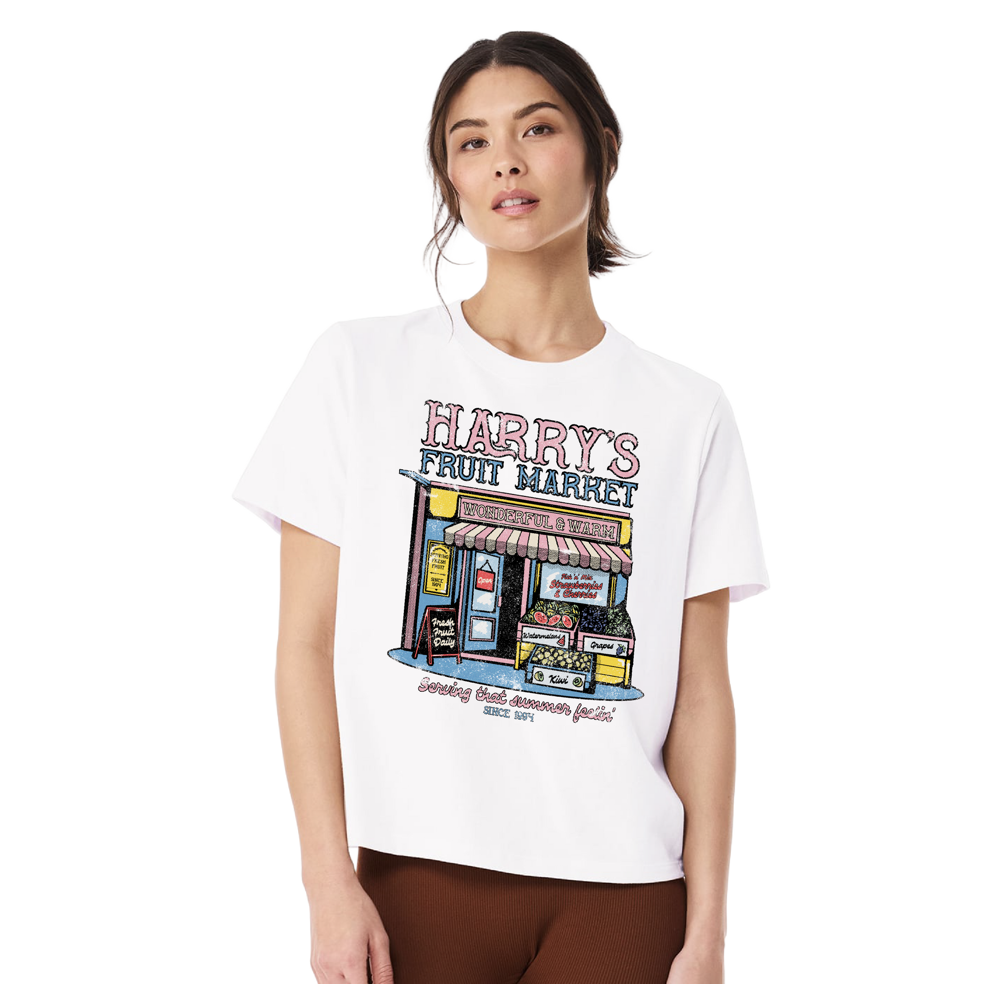 Fruit Market Boxy T