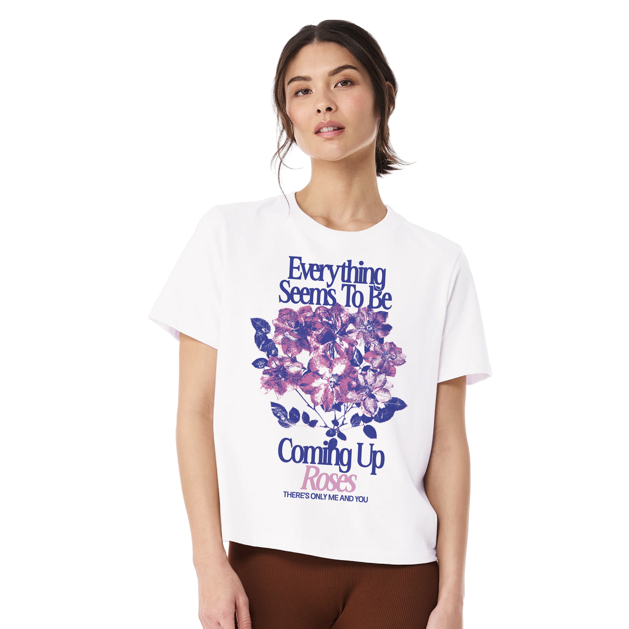Coming Up Roses Boxy T