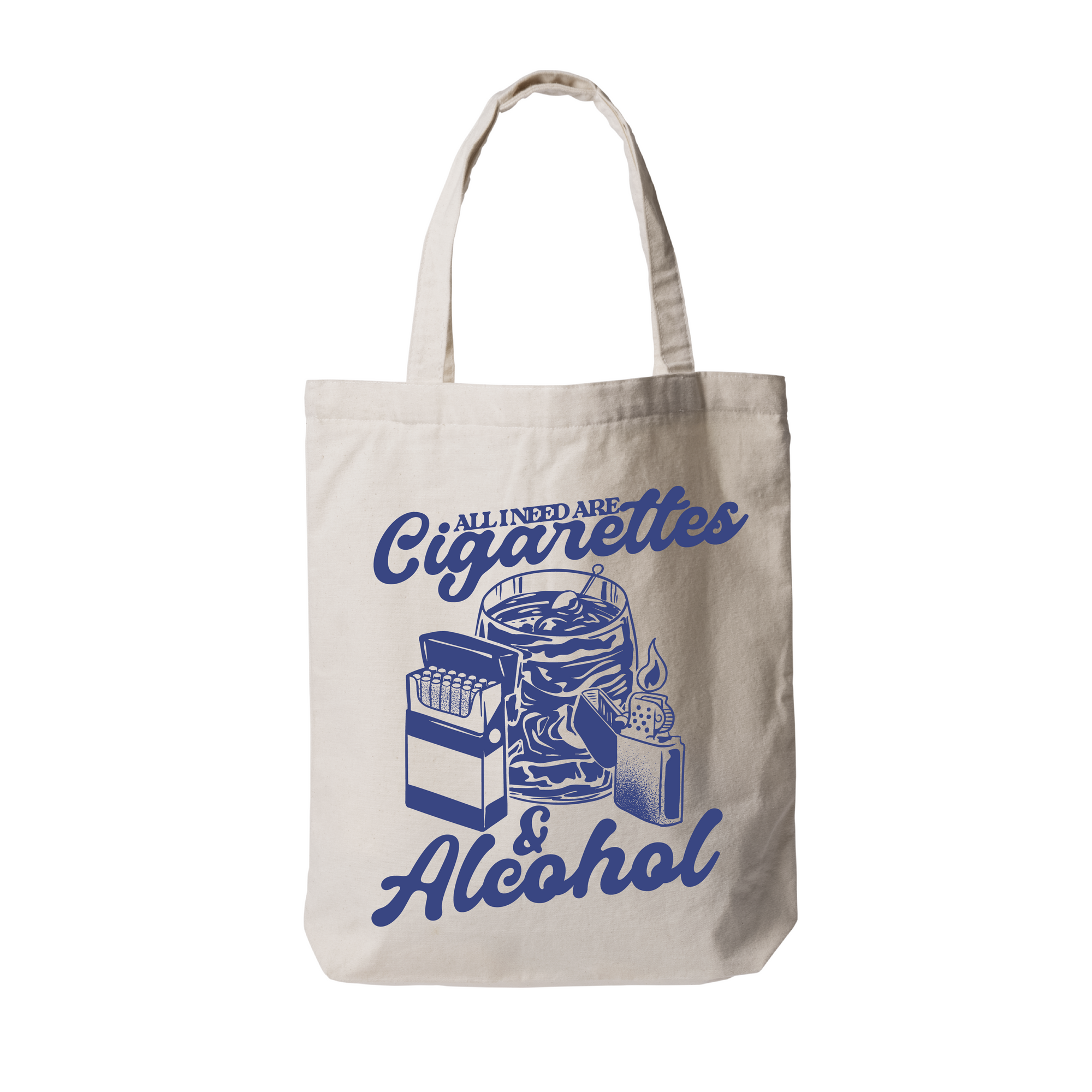 Cigarettes & Alcohol Tote Bag