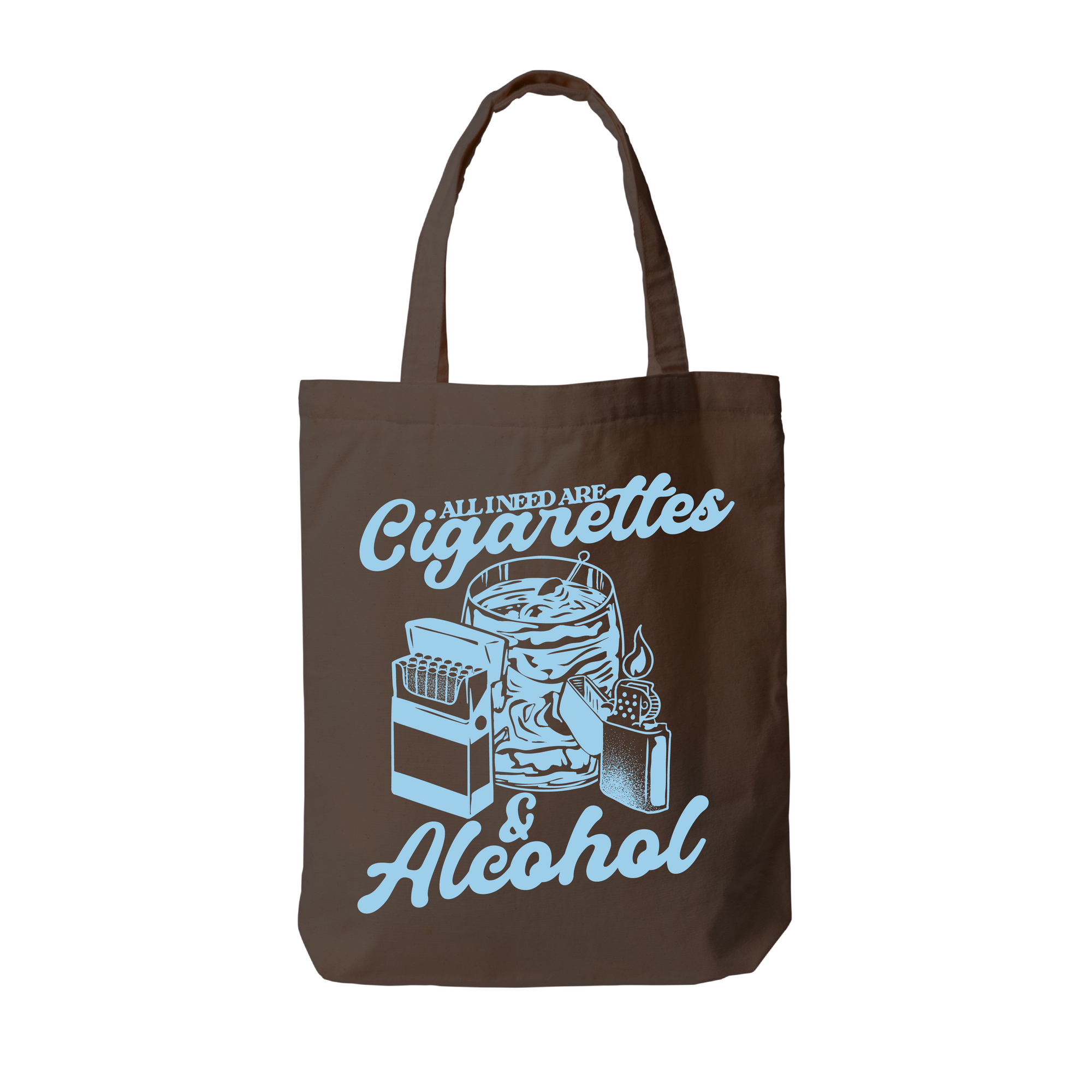 Cigarettes & Alcohol Tote Bag