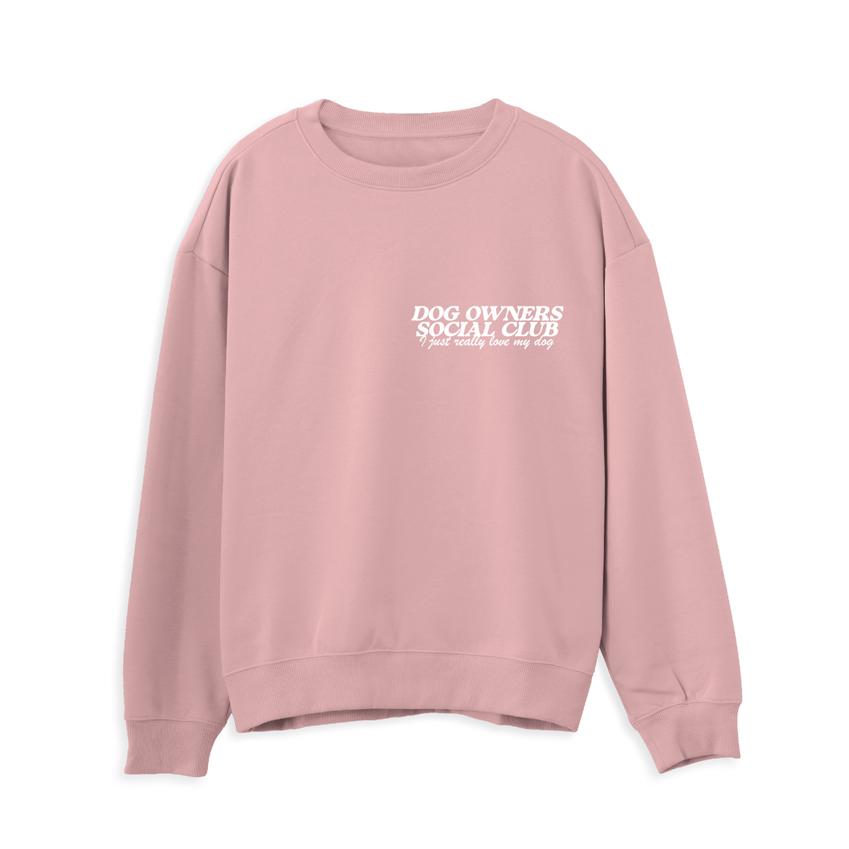 Dog Lovers Sticker Sweatshirt