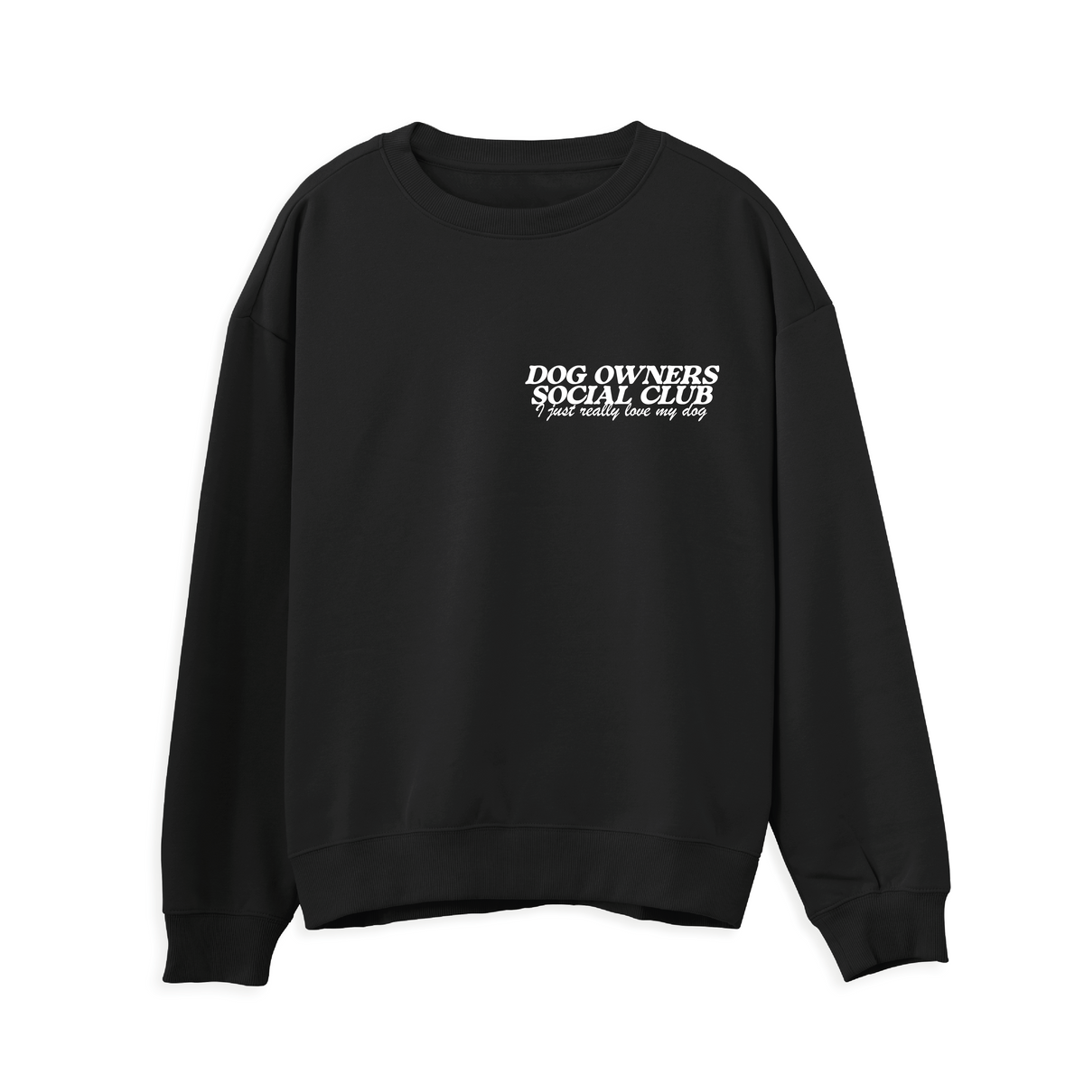 Dog Lovers Sticker Sweatshirt